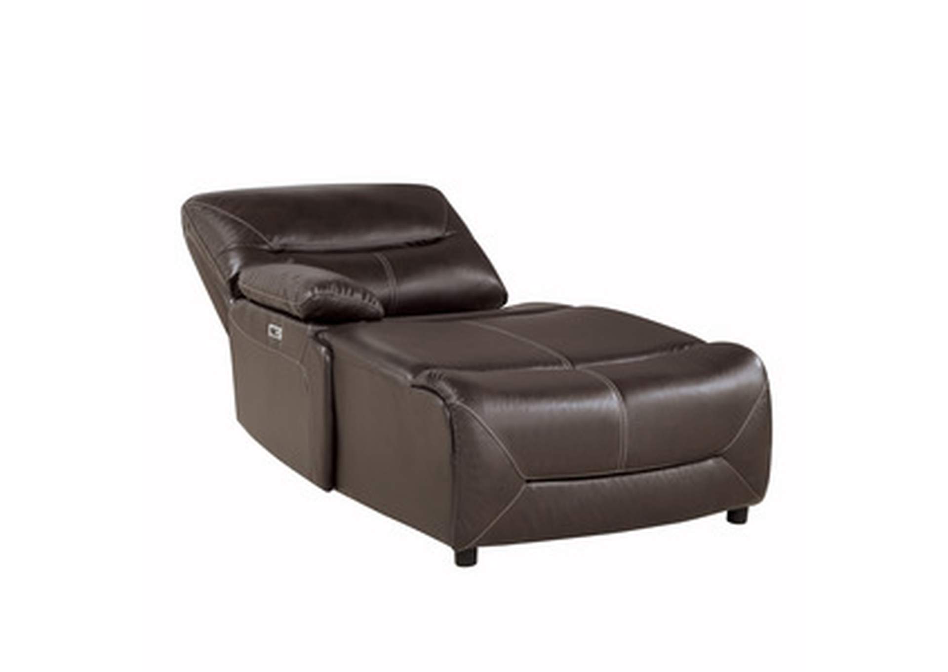 Dyersburg Power Left Side Reclining Chaise With Usb Port,Homelegance