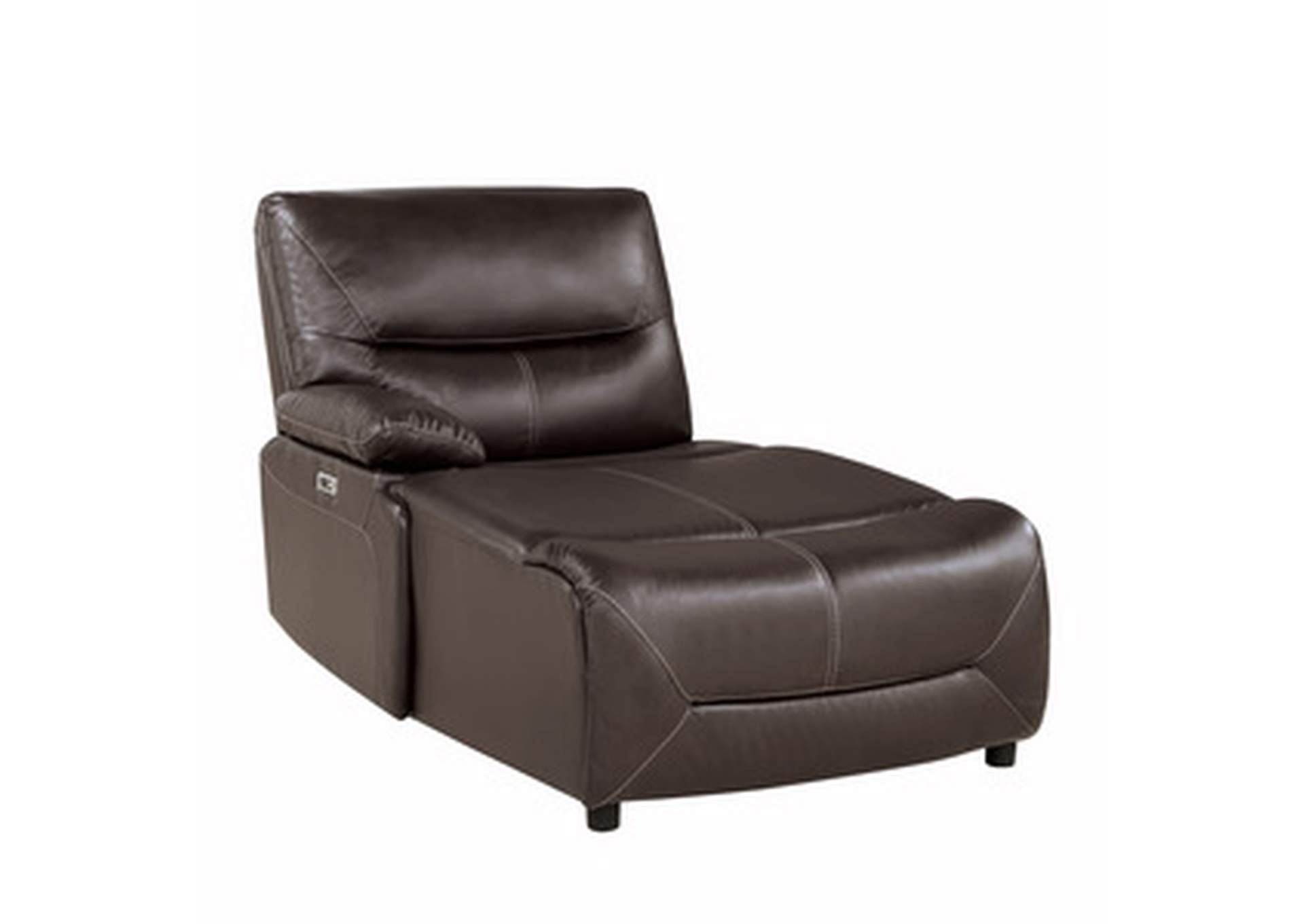 Dyersburg Power Left Side Reclining Chaise With Usb Port,Homelegance