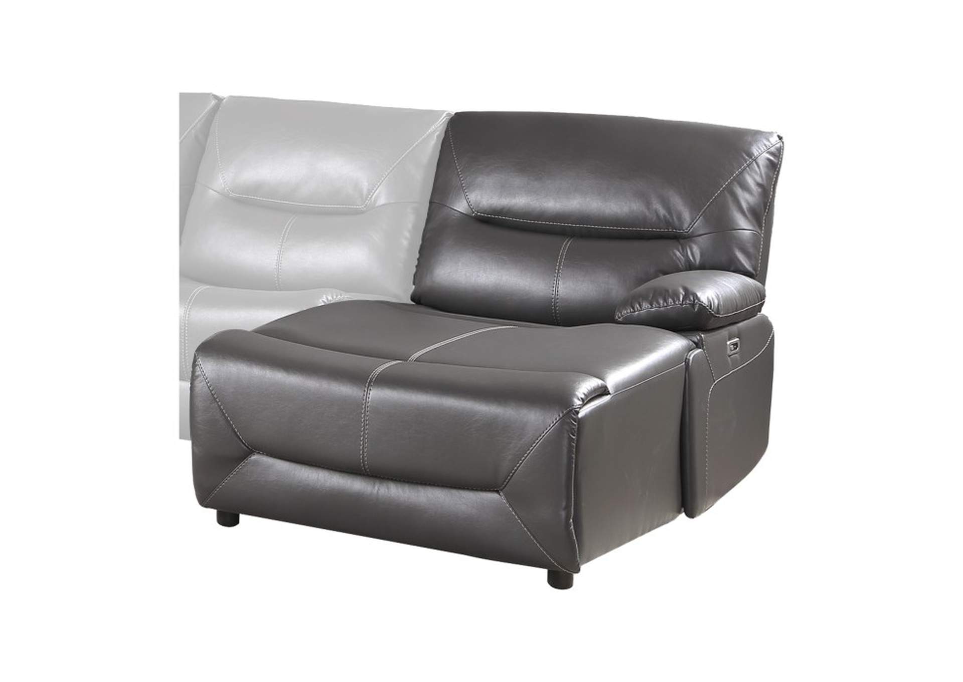 Dyersburg Power Right Side Reclining Chaise With Usb Port,Homelegance