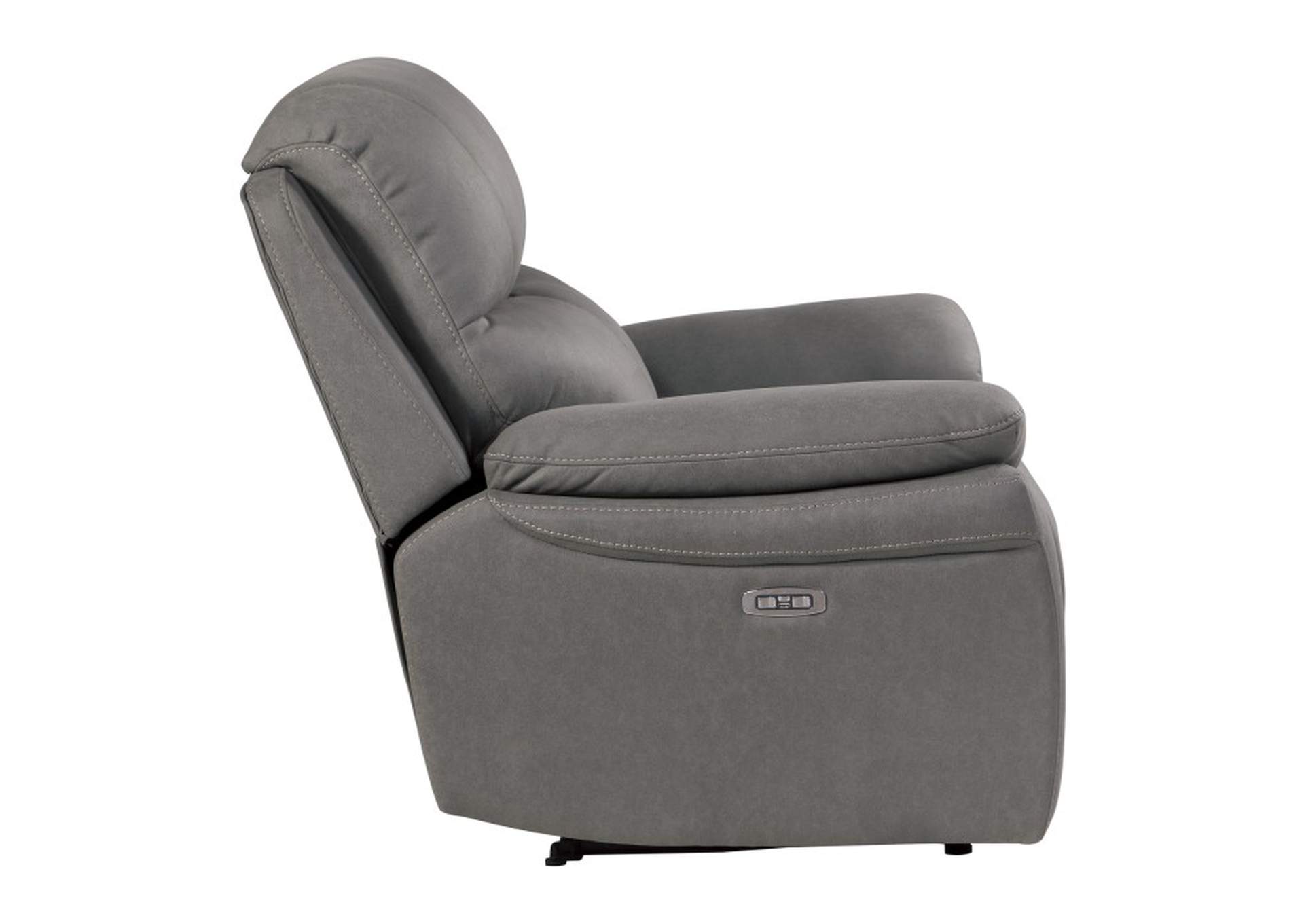 Longvale Power Reclining Chair with Power Headrest,Homelegance