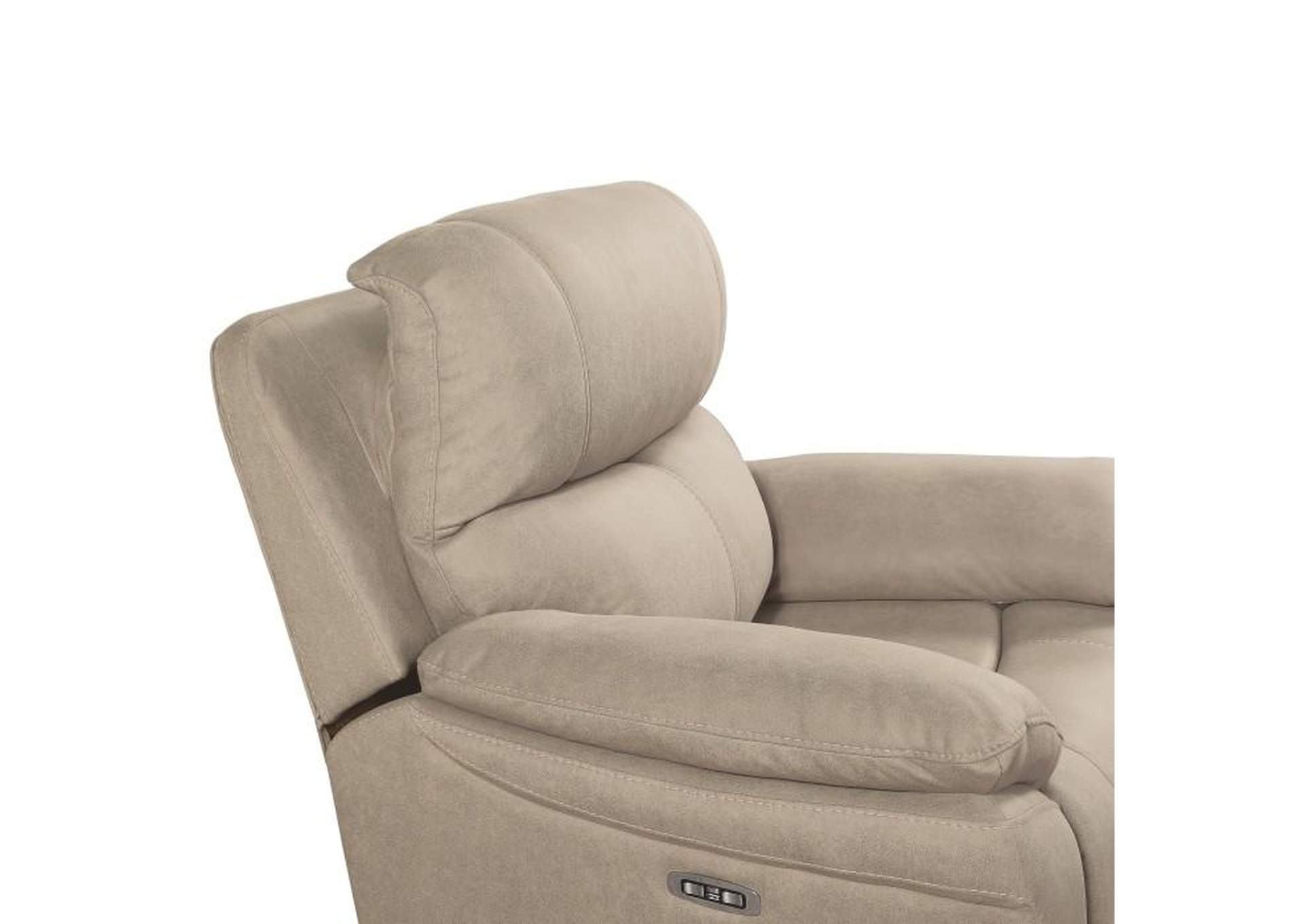 Longvale Power Reclining Chair With Power Headrest,Homelegance