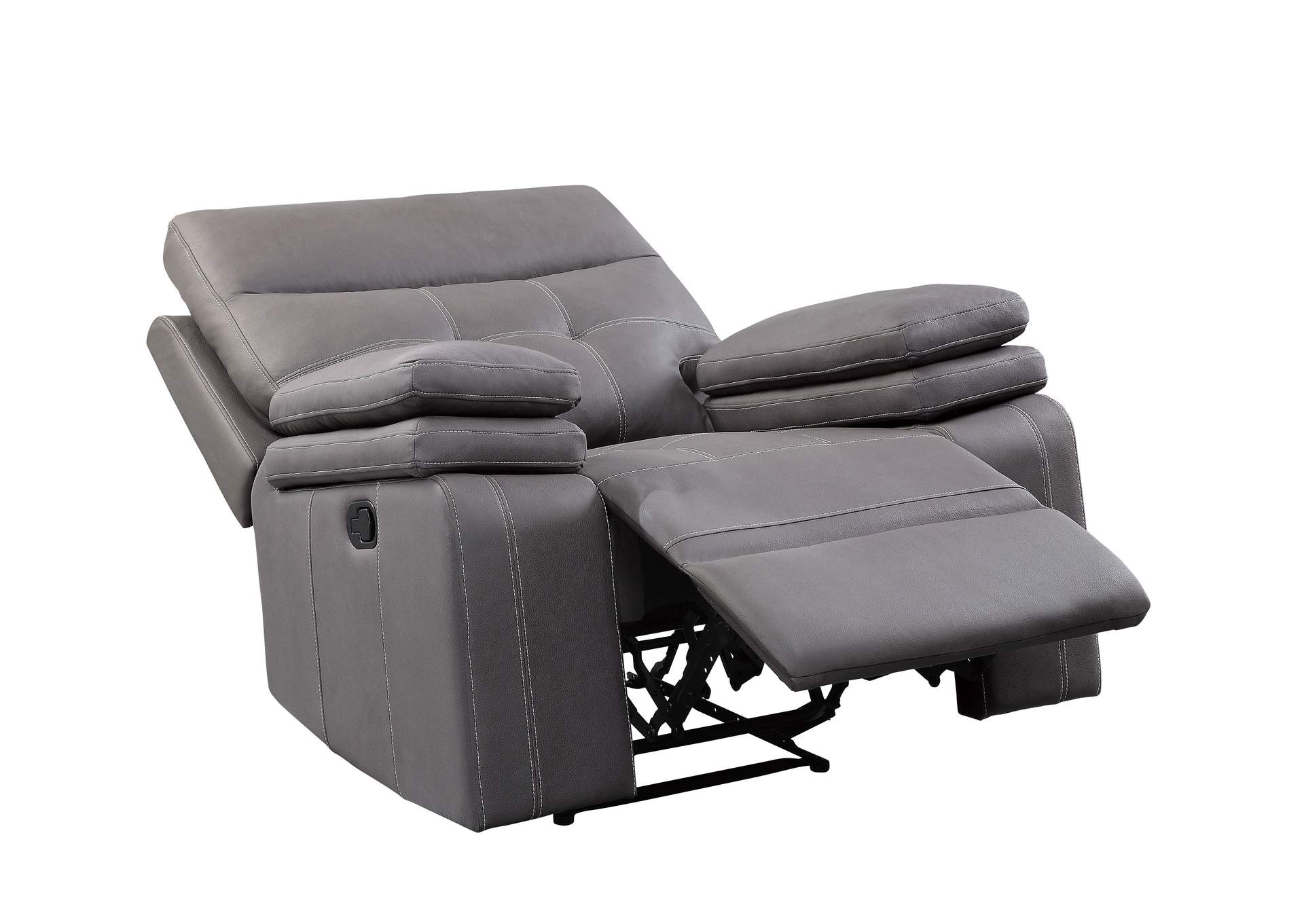 Gray Reclining Chair,Homelegance