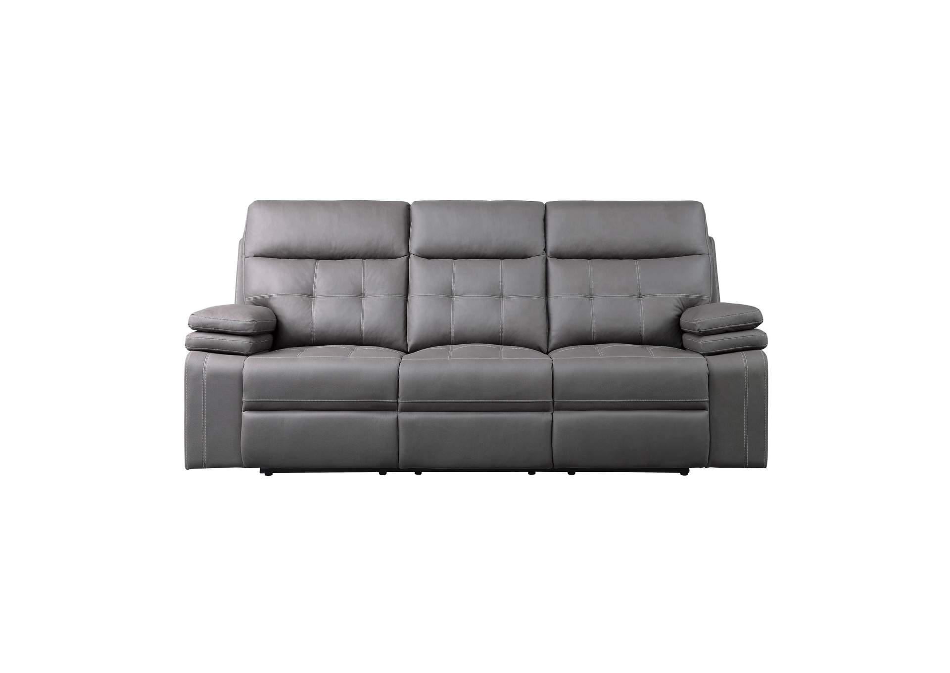 Gray Double Reclining Sofa,Homelegance