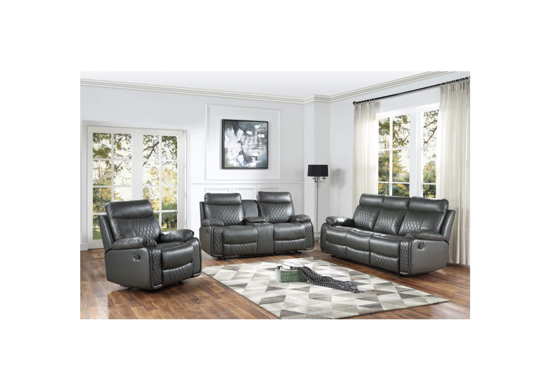 Double Reclining Sofa,Homelegance