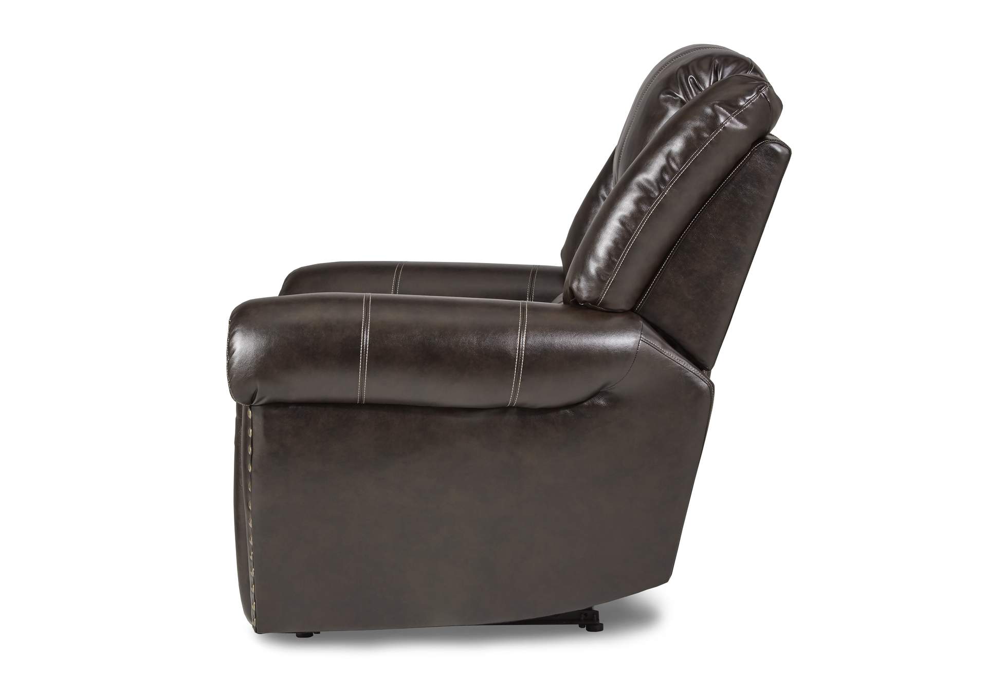Brown Glider Reclining Chair,Homelegance