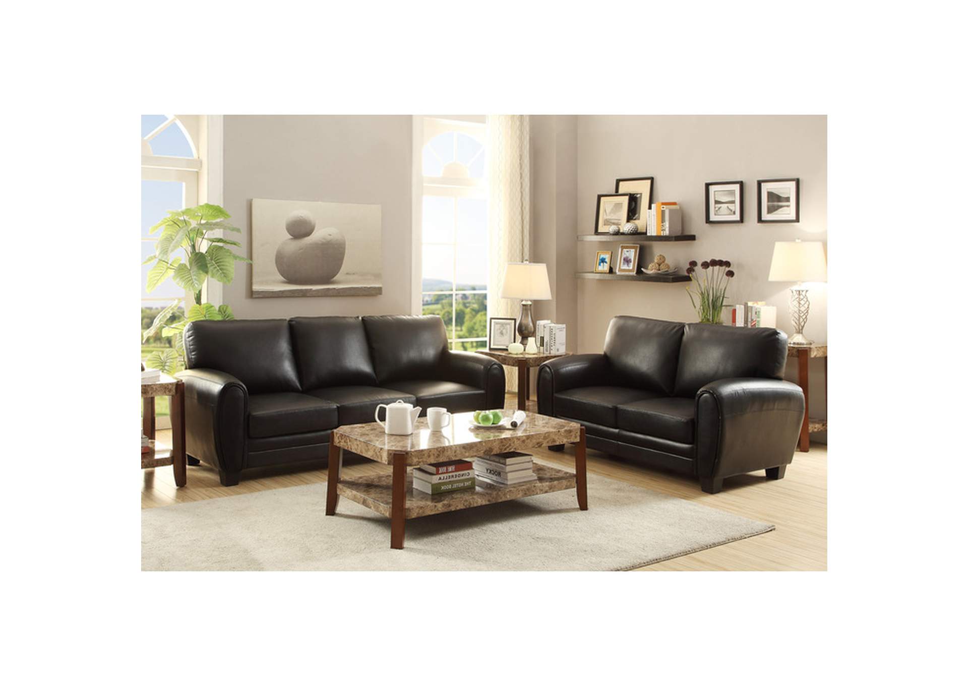 Rubin Love Seat,Homelegance