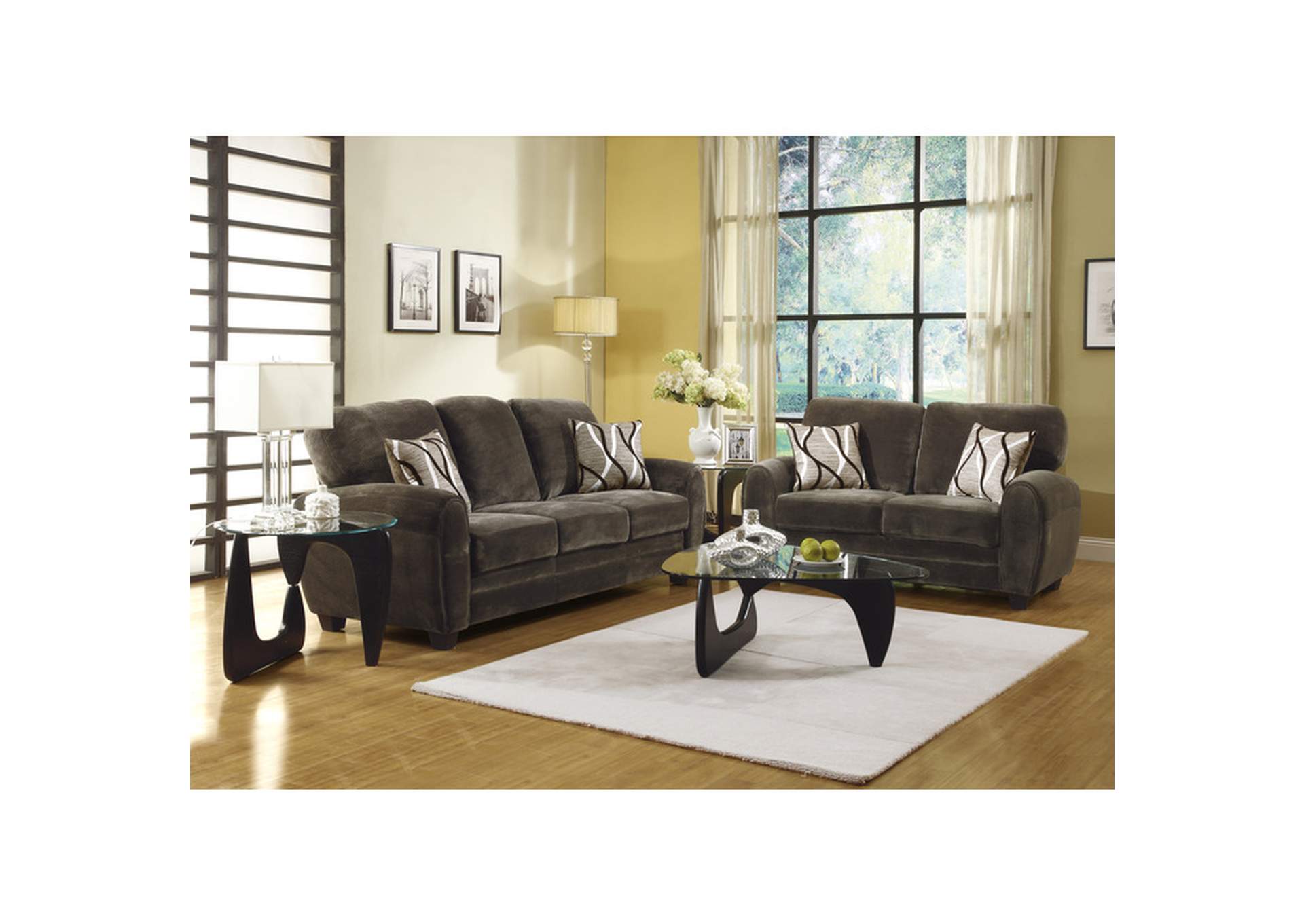 Rubin Love Seat,Homelegance