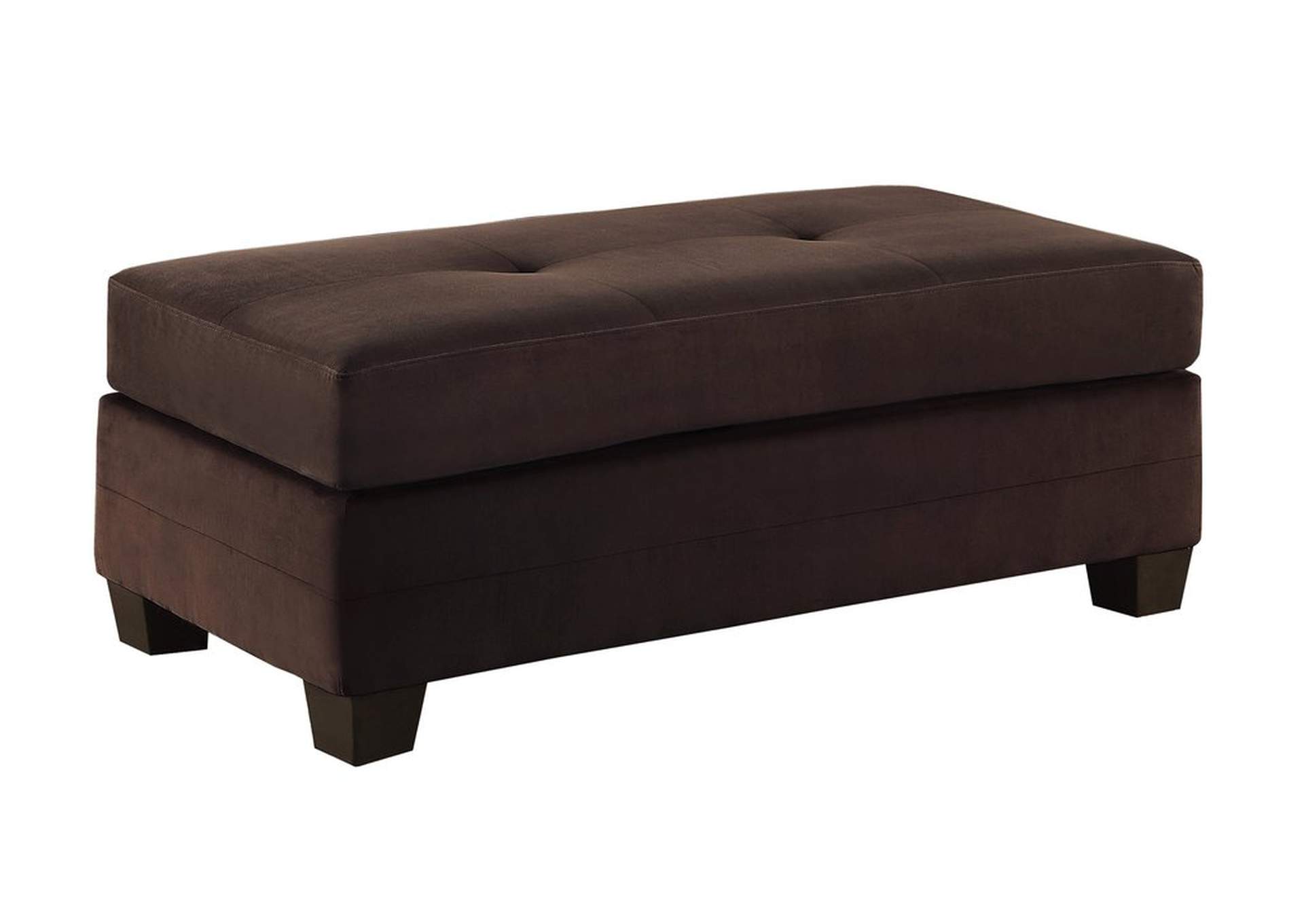 Ottoman, Microfiber,Homelegance