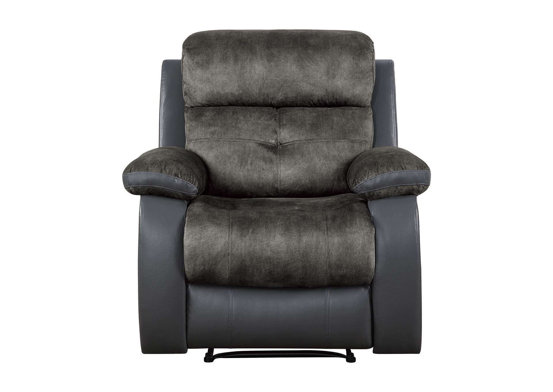 Gray Reclining Chair,Homelegance