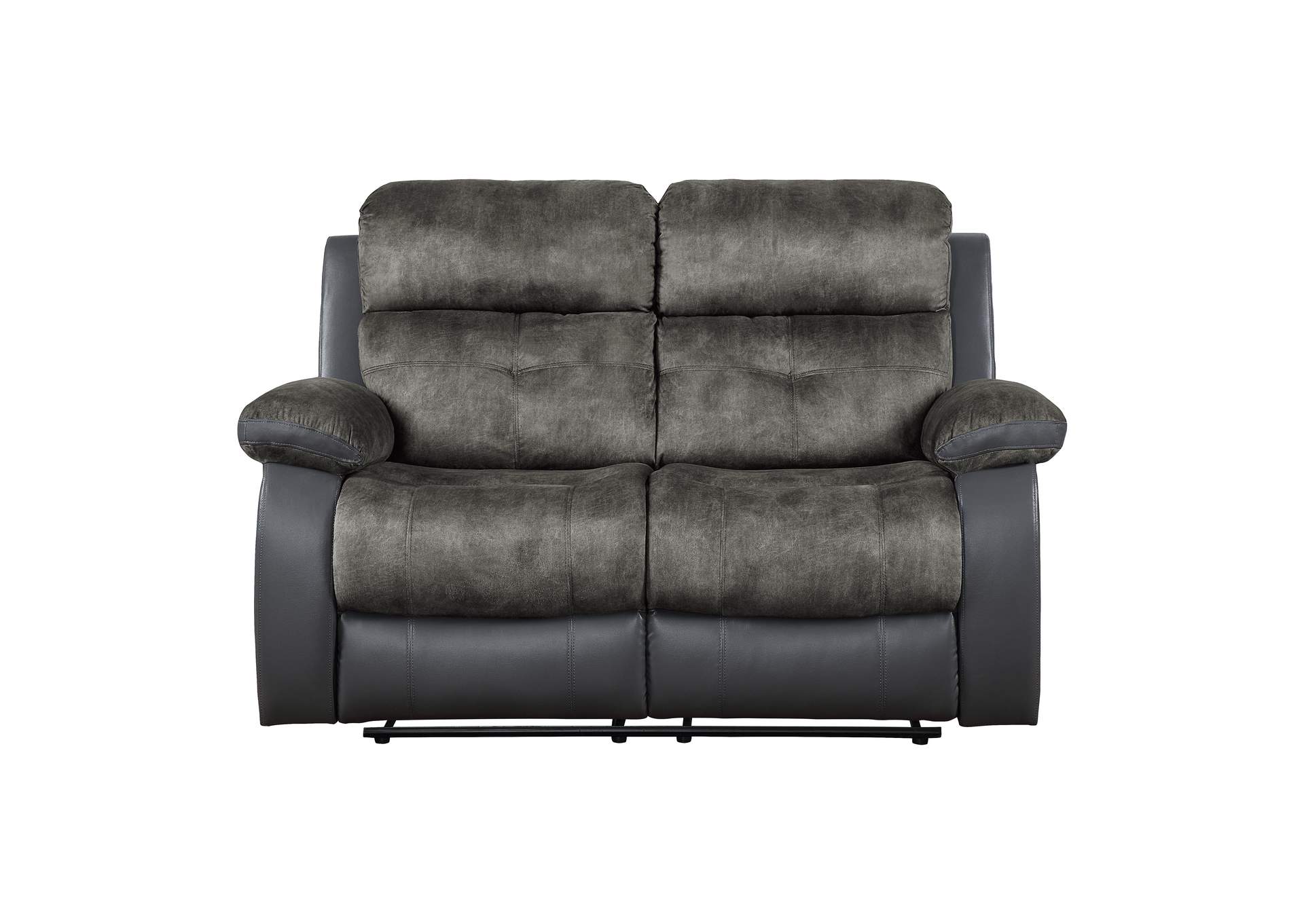 Gray Double Reclining Love Seat,Homelegance