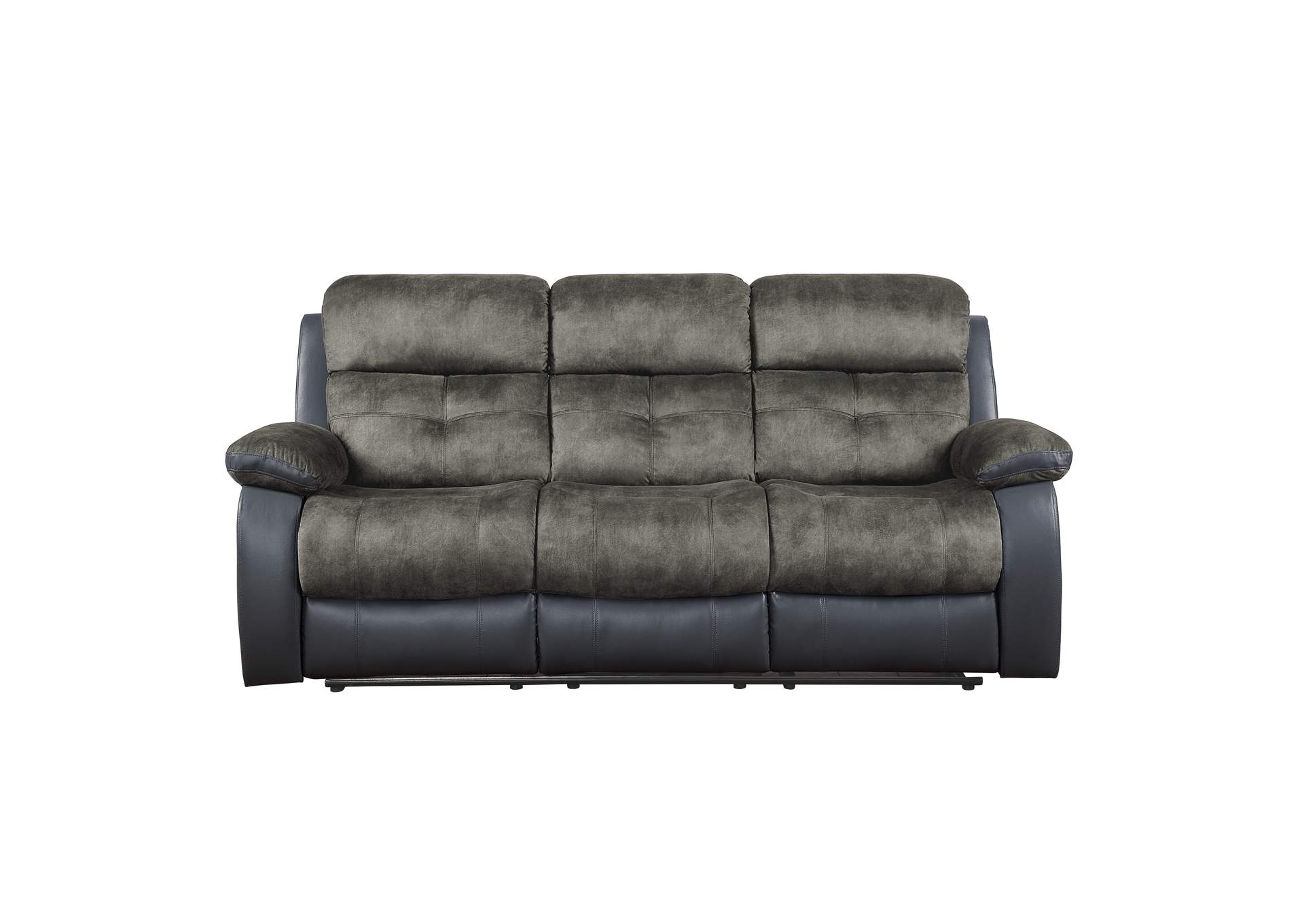 Gray Double Reclining Sofa,Homelegance