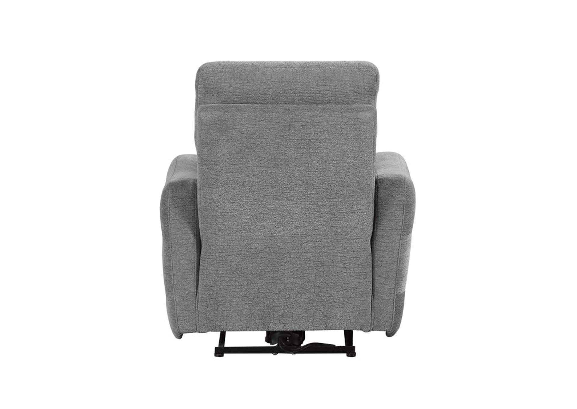 Edition Power Lay Flat Reclining Chair with Power Headrest and USB Port,Homelegance