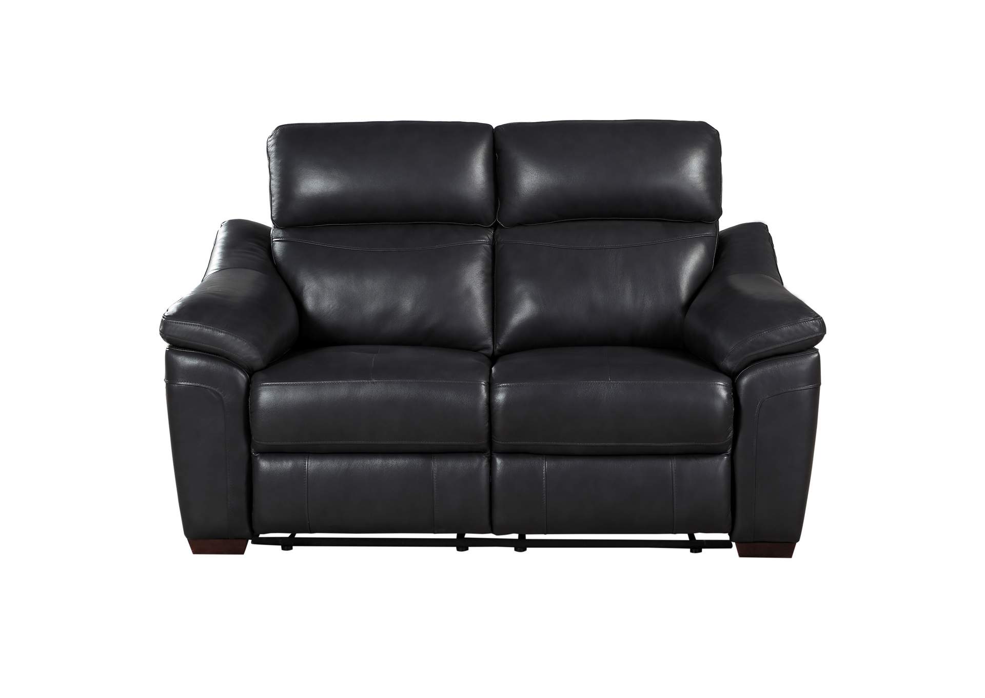 Gray Power Double Reclining Love Seat with USB Ports,Homelegance