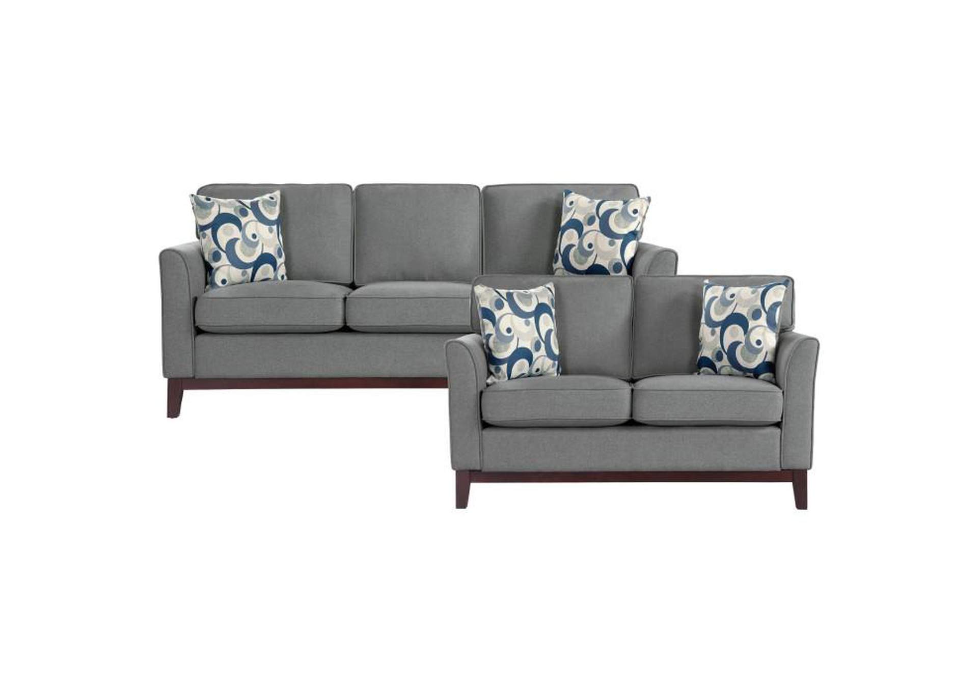 Lake 2 Piece Sofa Set,Homelegance