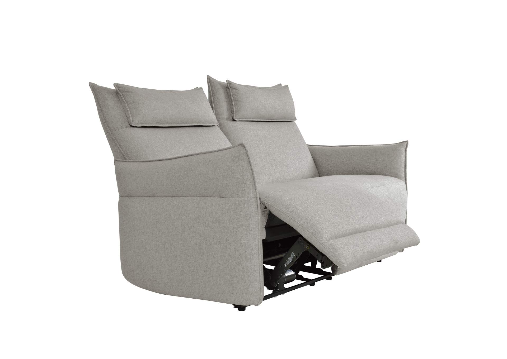 Ocean Power Double Reclining Love Seat with Power Headrests,Homelegance
