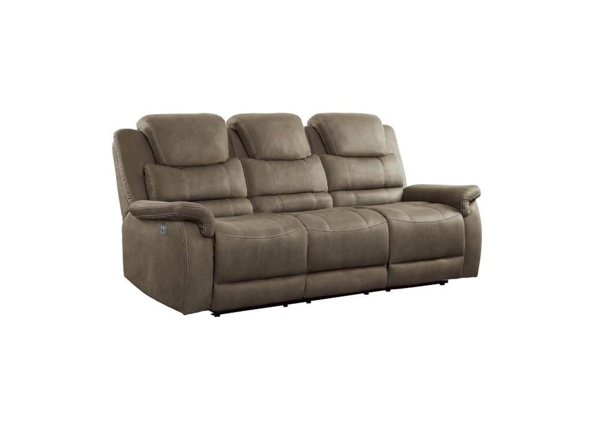 Shola 2 Piece Power Sofa Set,Homelegance