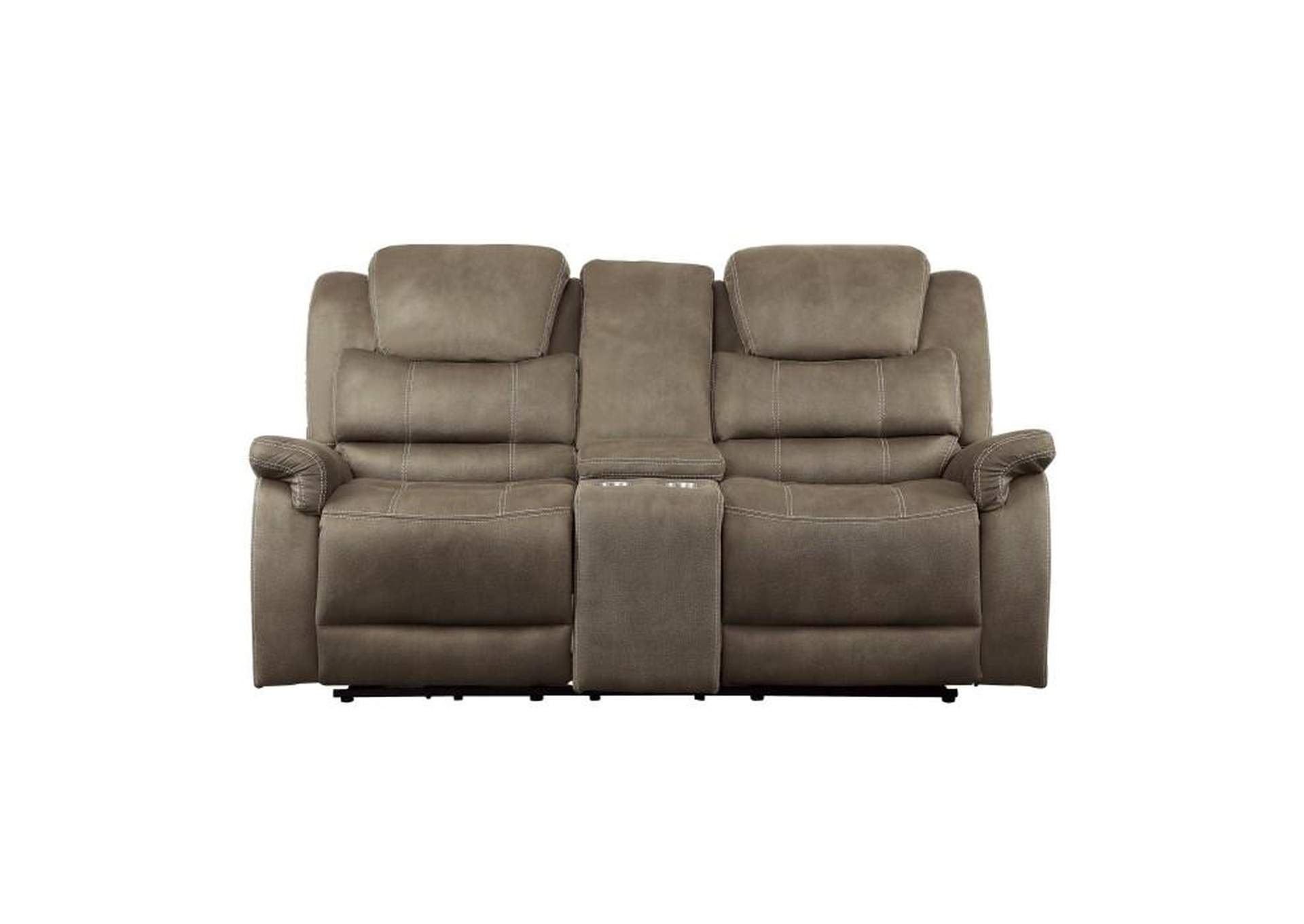 Shola 2 Piece Power Sofa Set,Homelegance
