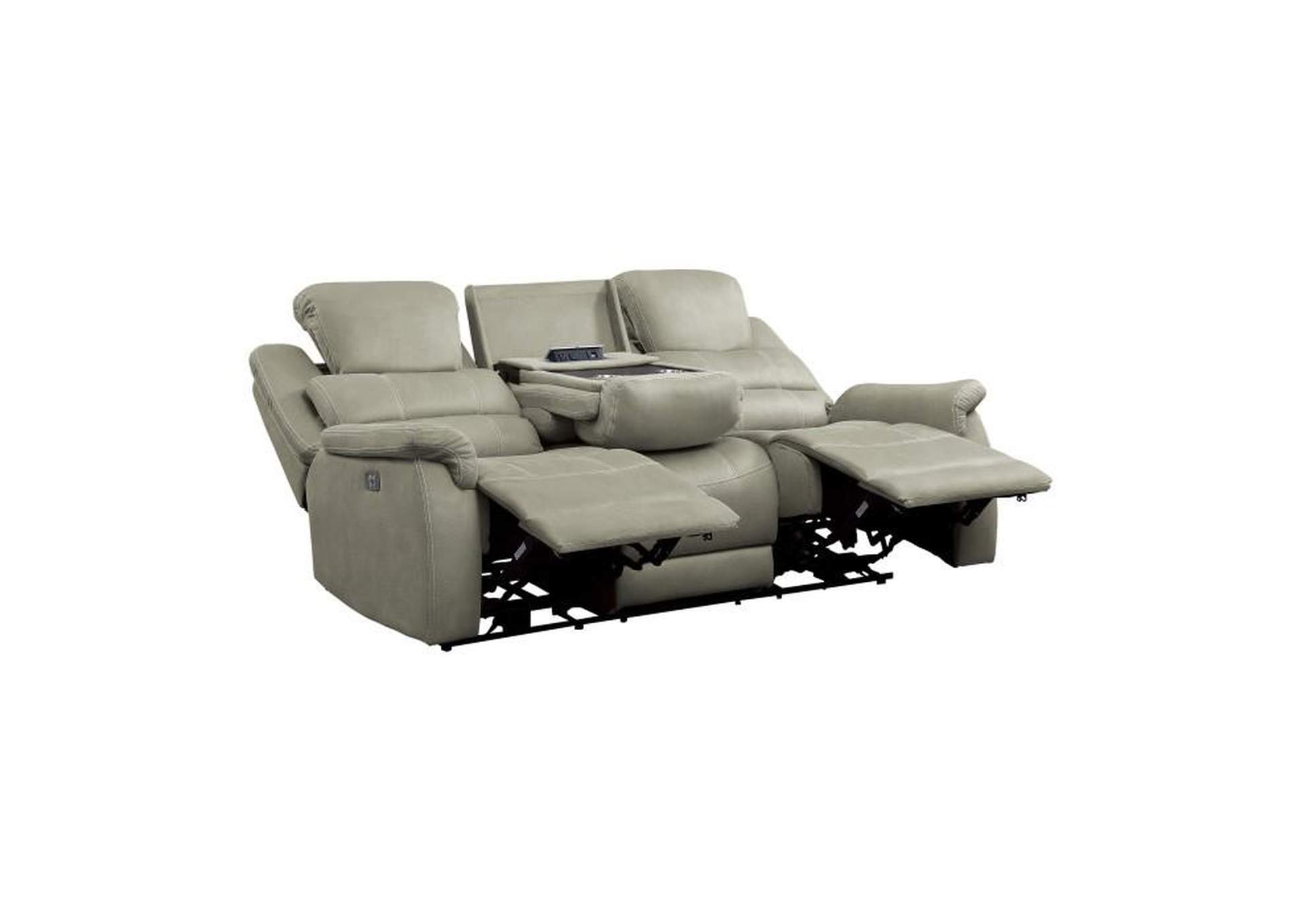 Shola 2 Piece Power Sofa Set,Homelegance