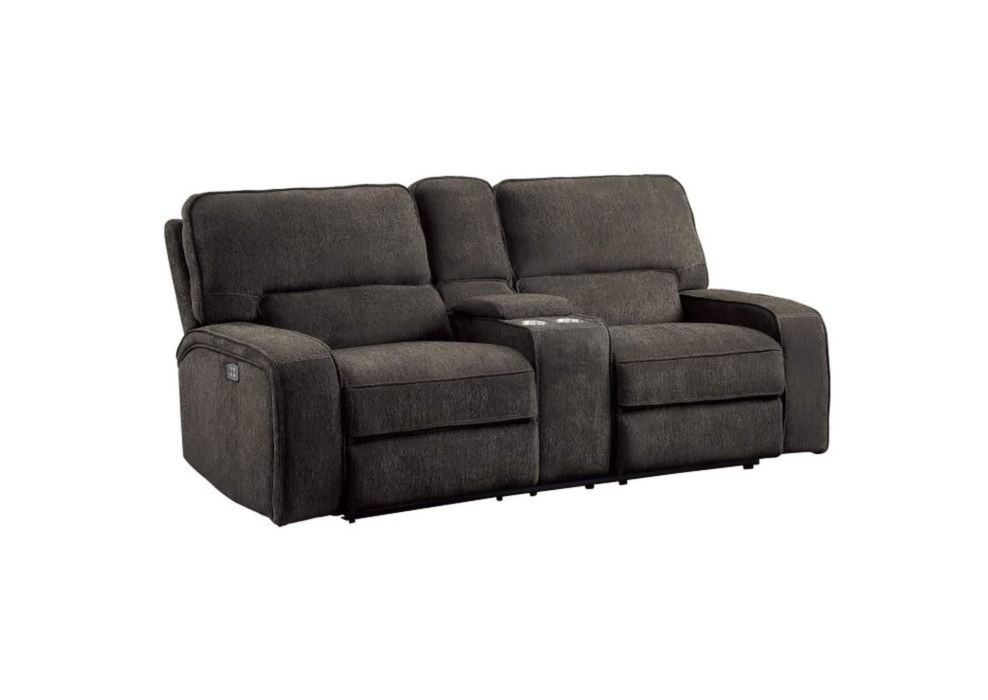 Borneo 2 Piece Power Sofa Set,Homelegance