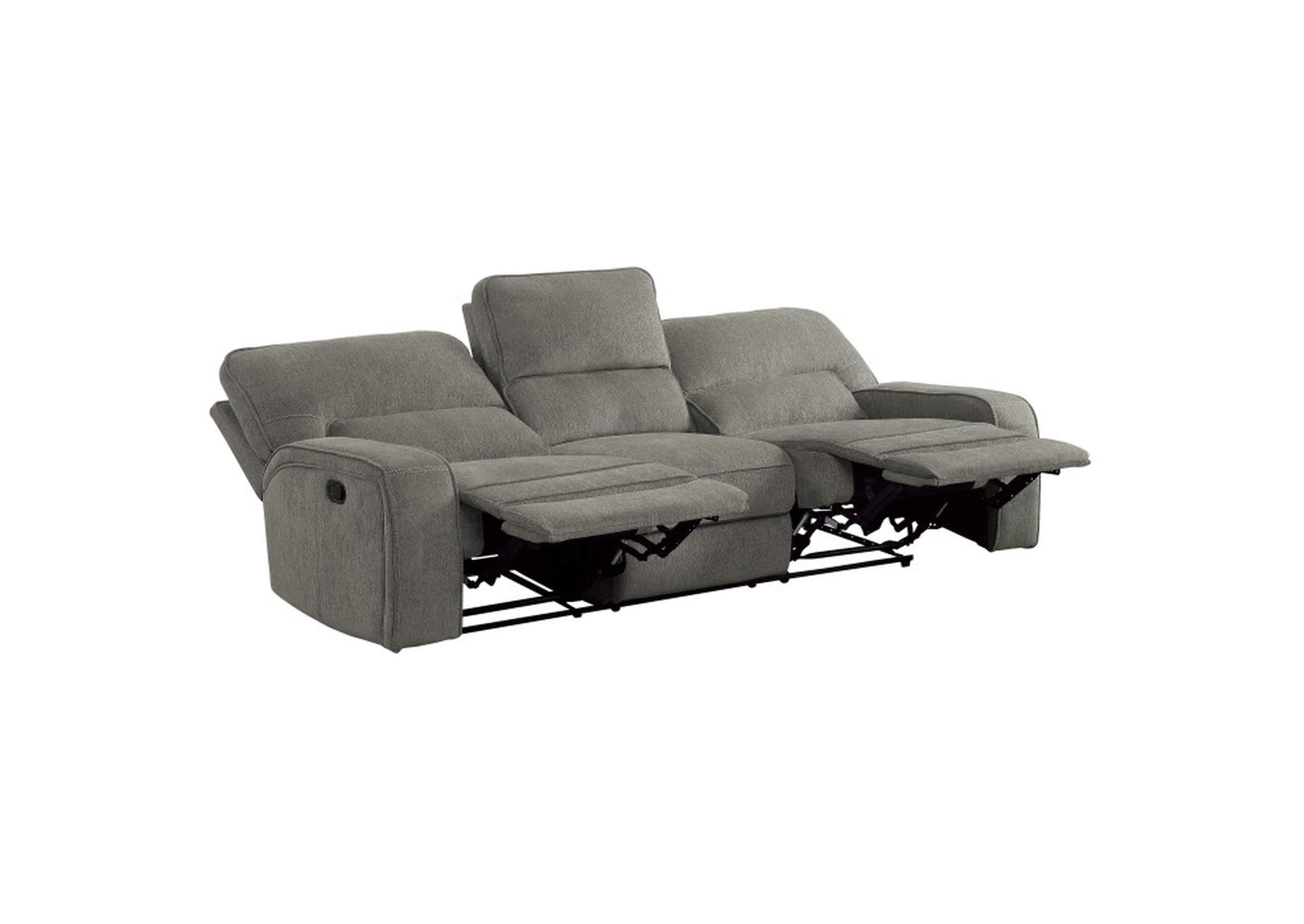 Borneo Double Reclining Sofa,Homelegance