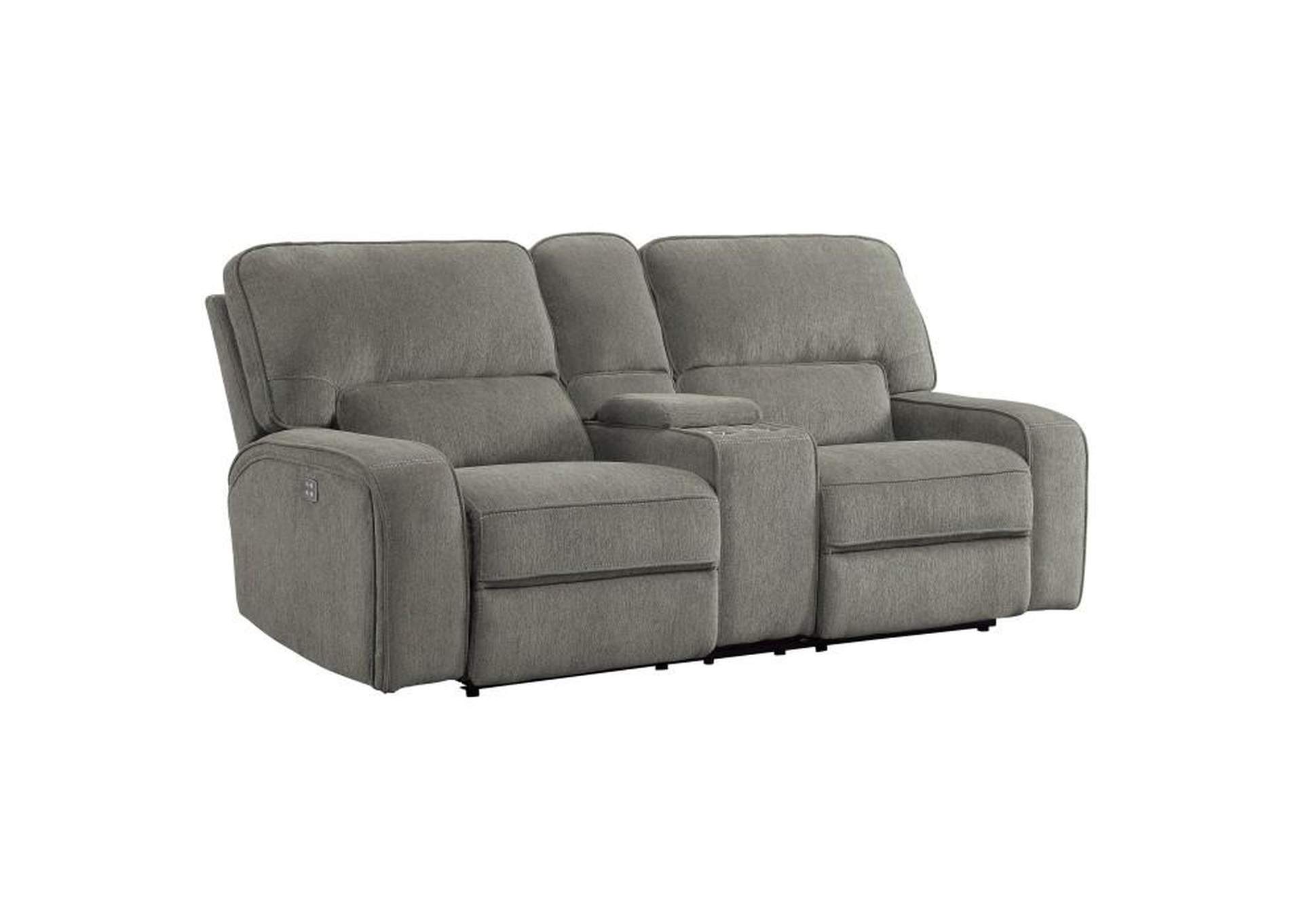 Borneo 2 Piece Power Sofa Set,Homelegance