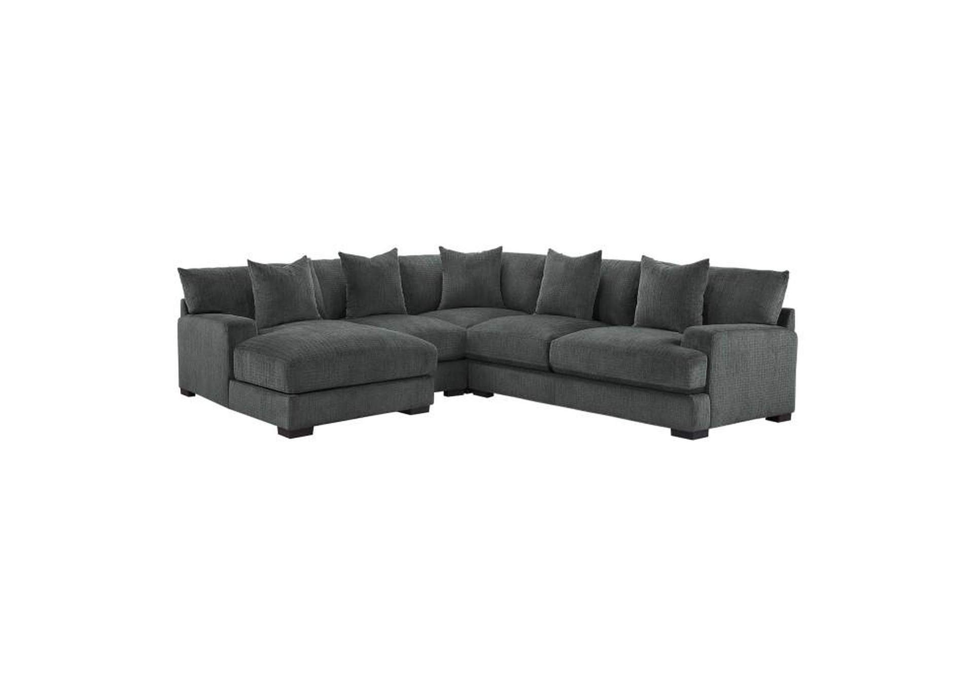 Worchester 4-Piece Modular Sectional With Left Chaise,Homelegance