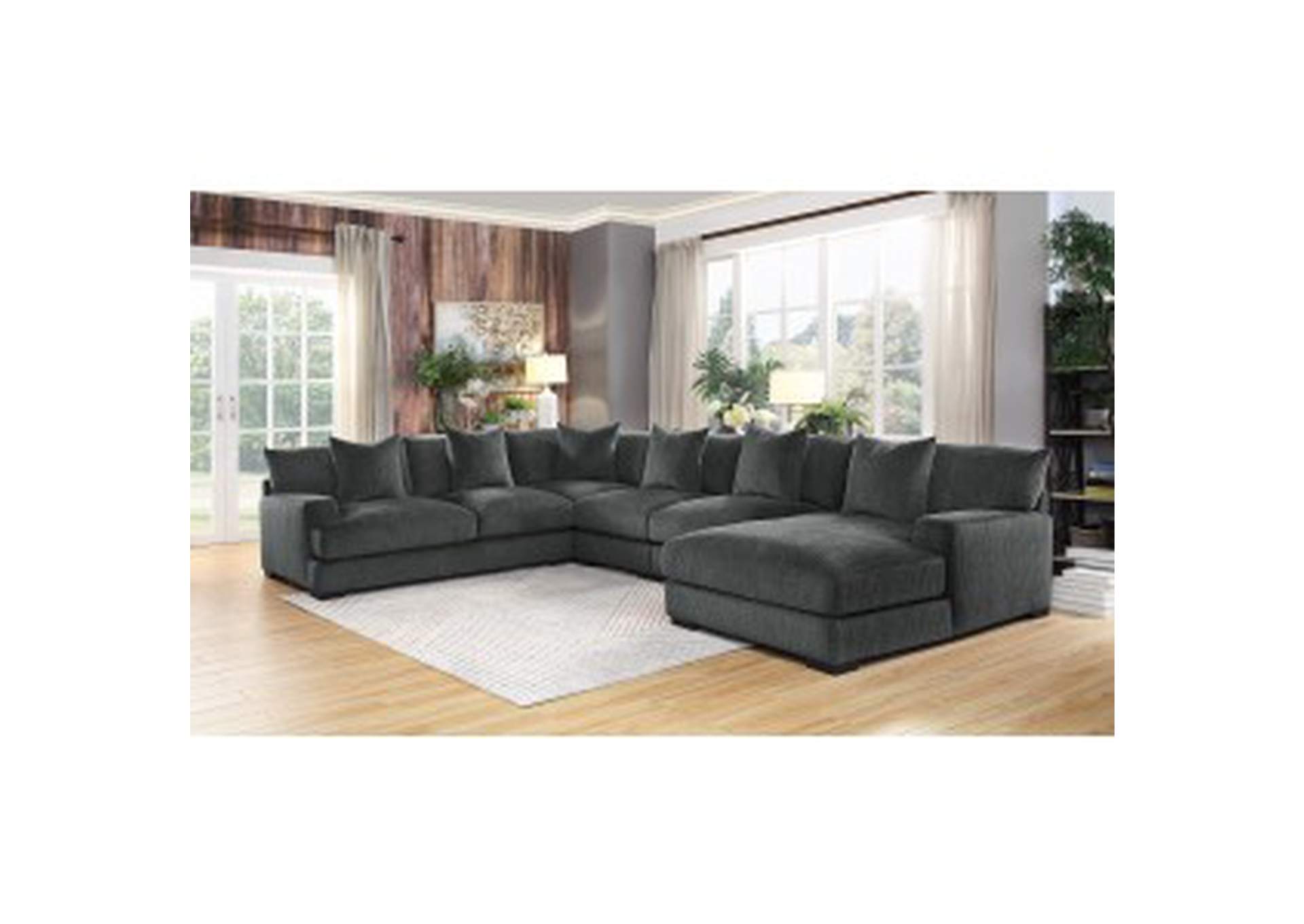 Worchester Right Side Chaise,Homelegance
