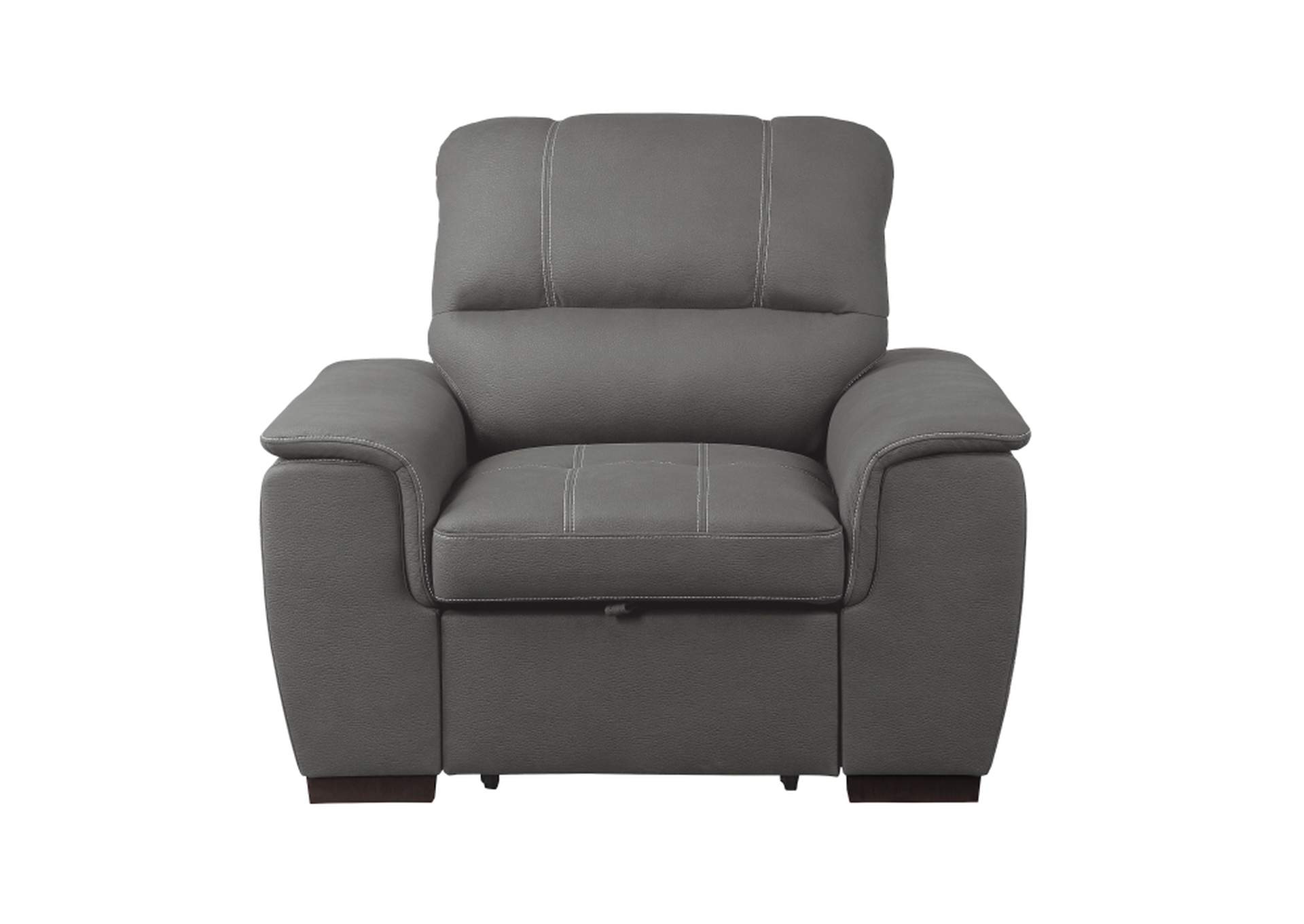 Andes Chair with Pull-out Ottoman,Homelegance