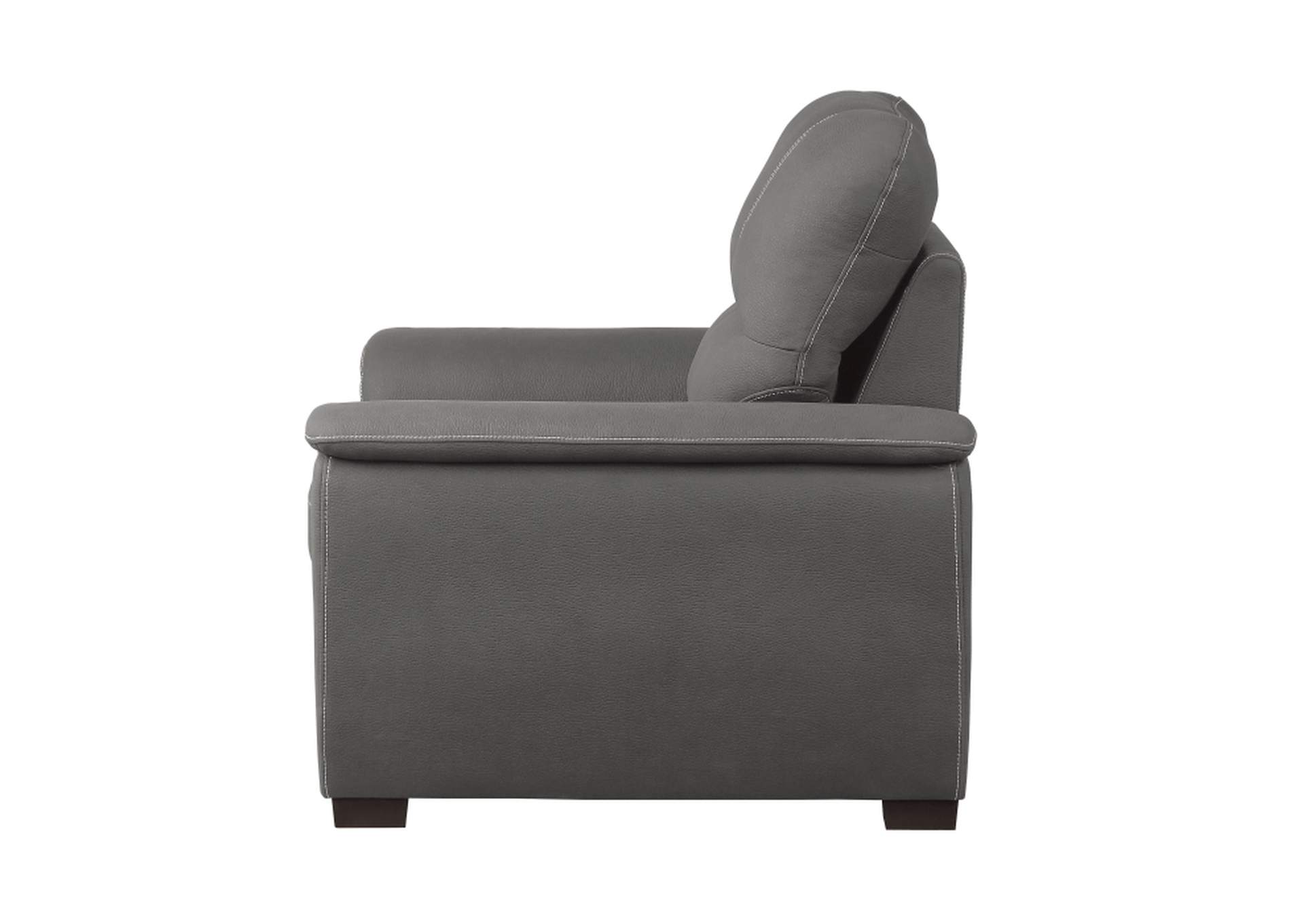 Andes Chair with Pull-out Ottoman,Homelegance