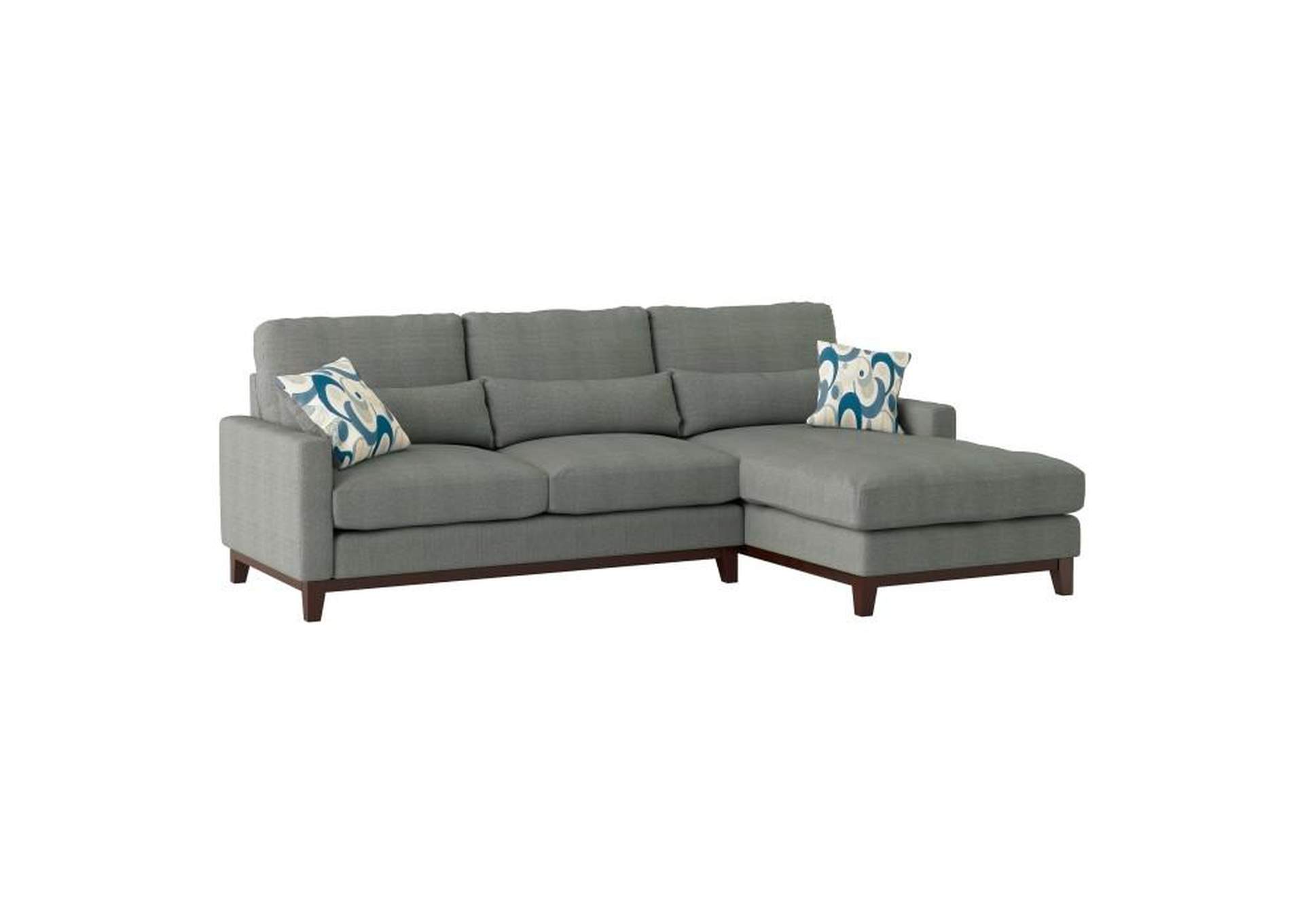 Greerman 2-Piece Sectional With Right Chaise,Homelegance