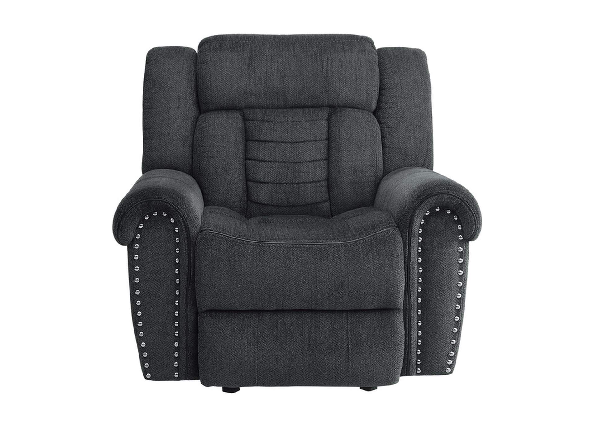Nutmeg Glider Reclining Chair,Homelegance