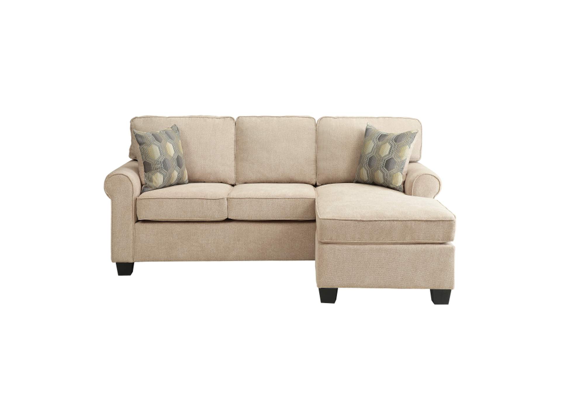 Clumber Reversible Sofa Chaise,Homelegance
