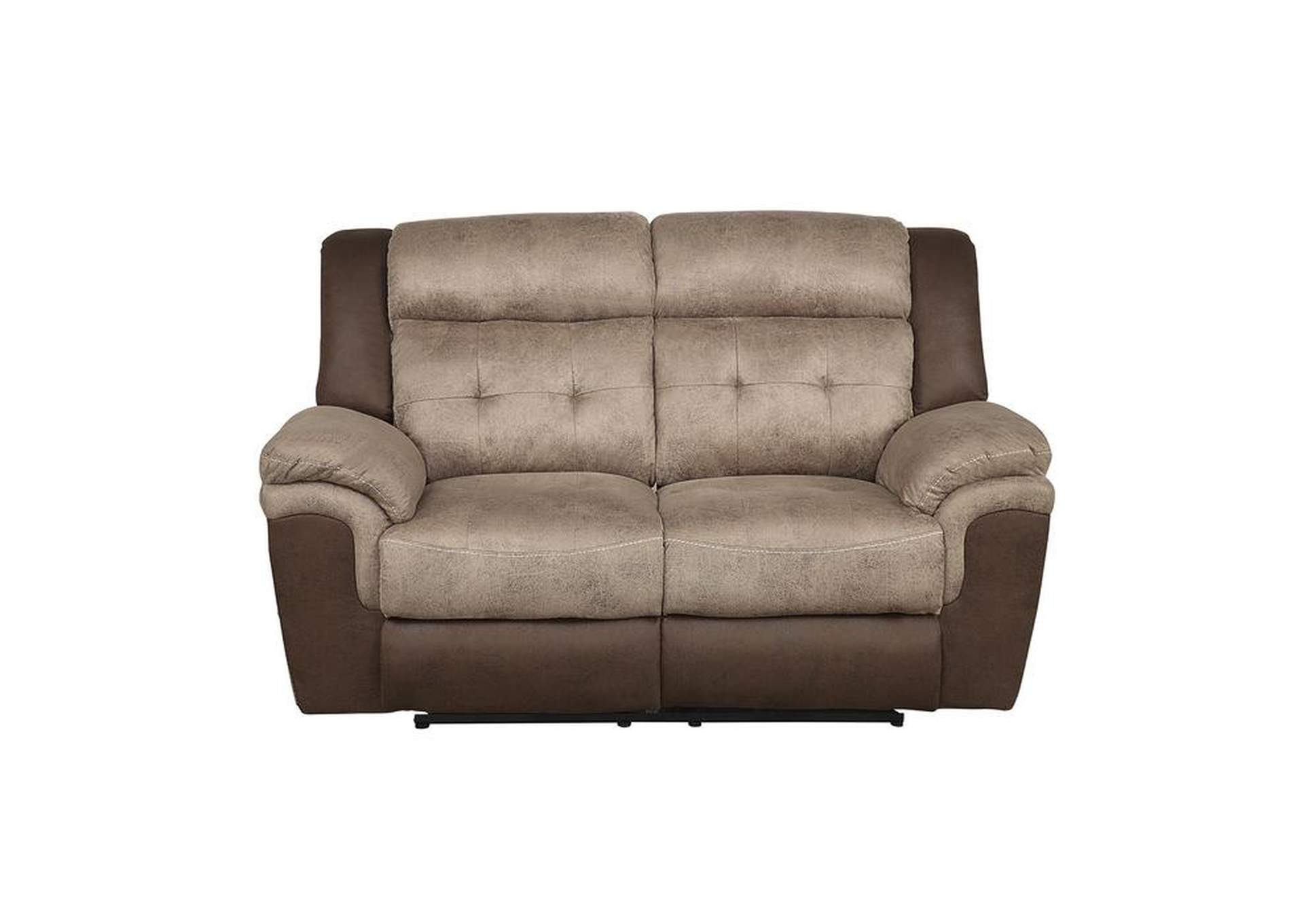 Chai Double Reclining Love Seat,Homelegance