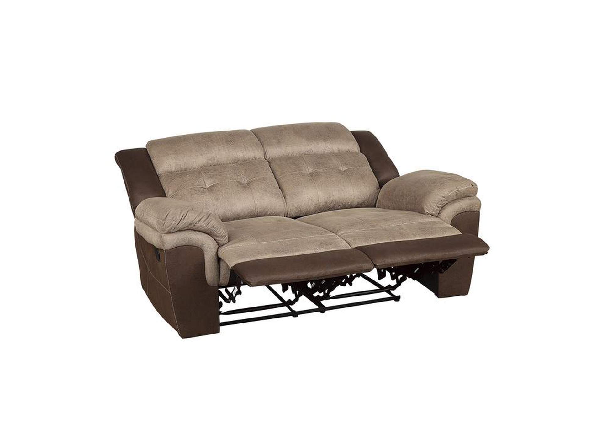 Chai Double Reclining Love Seat,Homelegance
