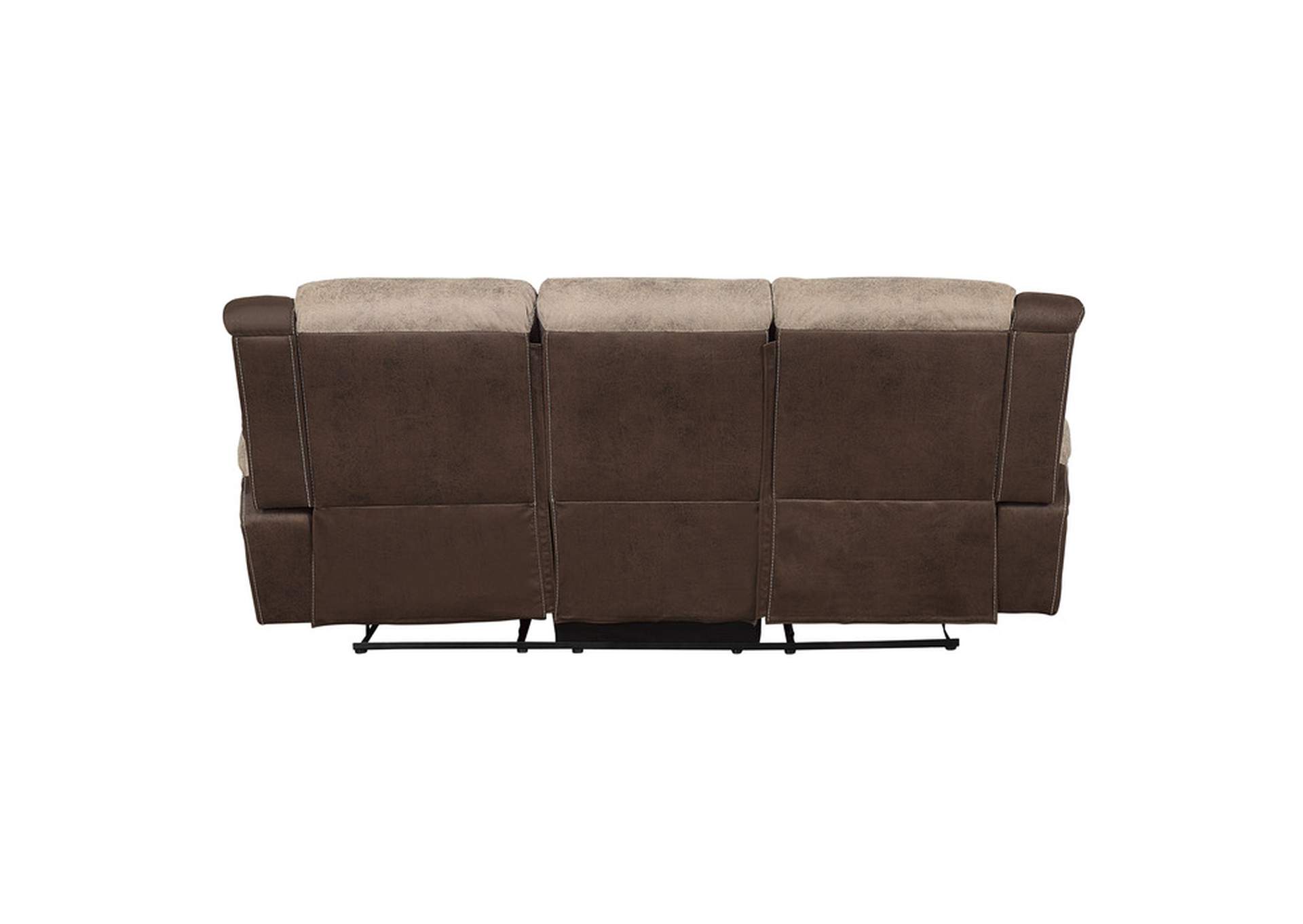 Chai Double Reclining Sofa,Homelegance