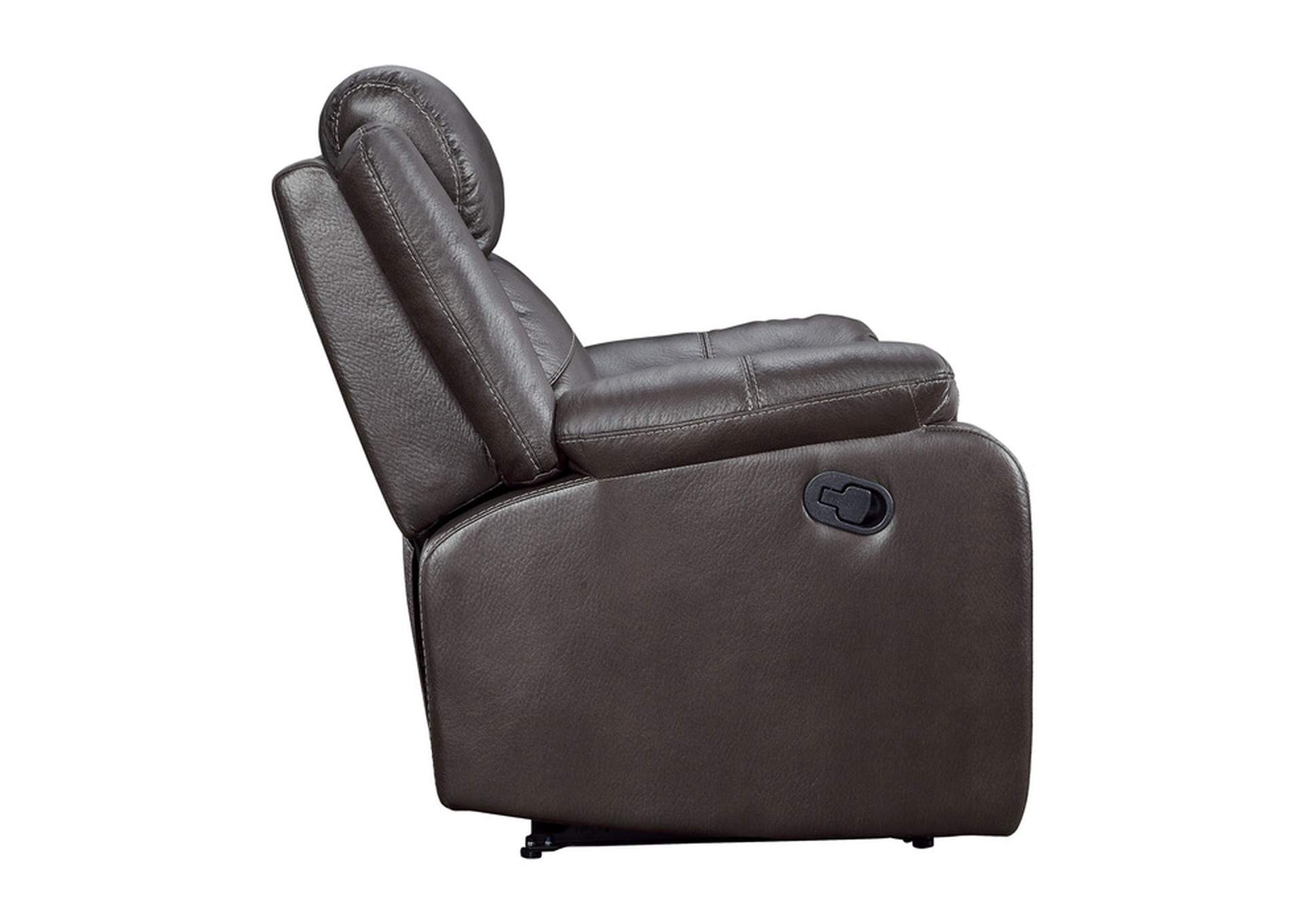 Yerba Lay Flat Reclining Chair,Homelegance