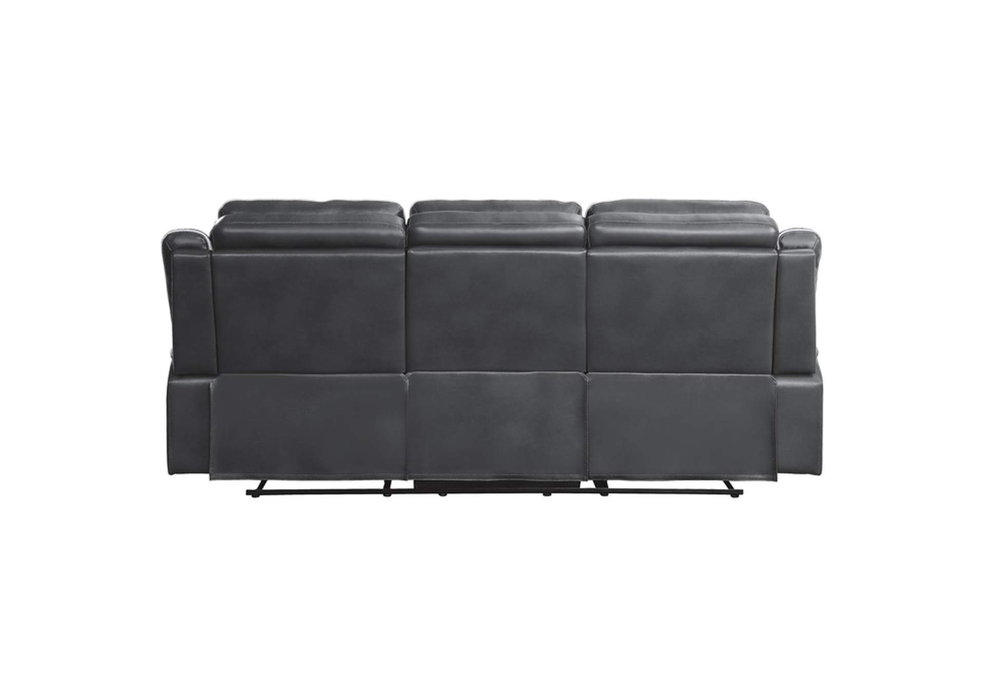 Darwan Double Lay Flat Reclining Sofa,Homelegance