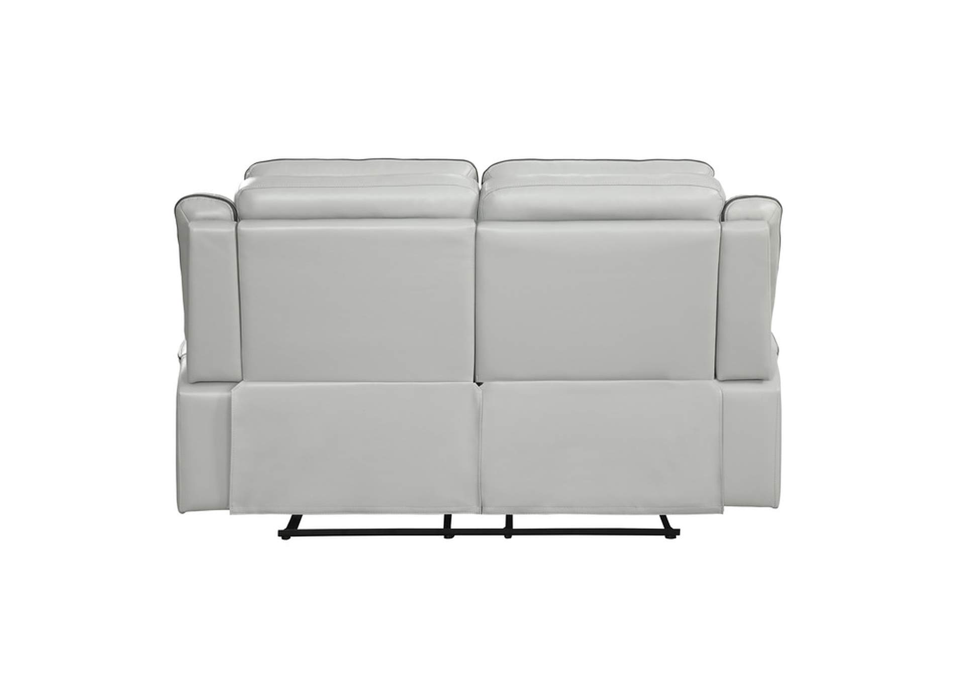 Darwan Double Lay Flat Reclining Love Seat,Homelegance