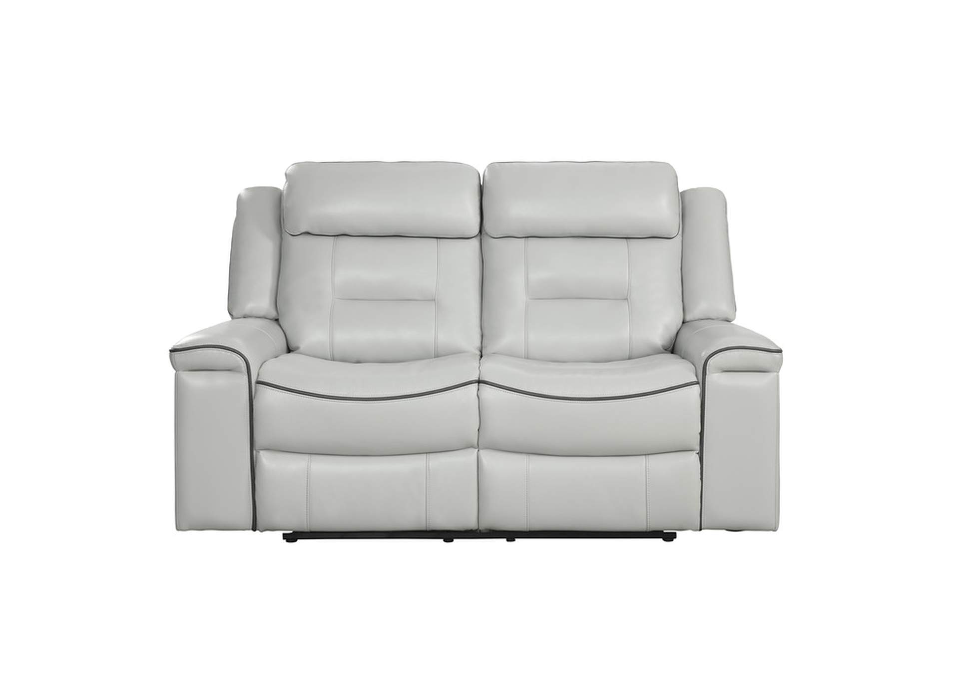 Darwan Double Lay Flat Reclining Love Seat,Homelegance
