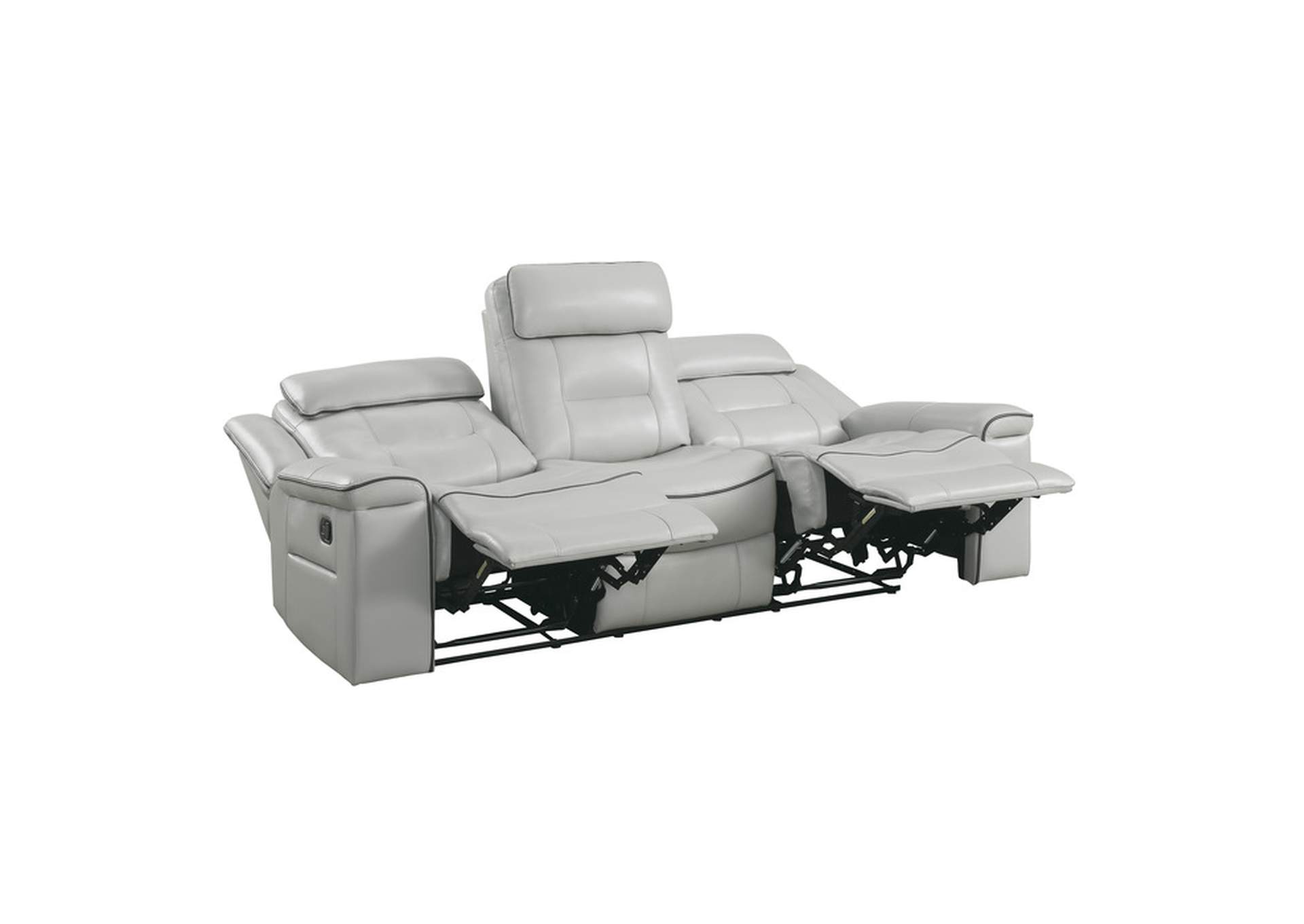 Darwan Double Lay Flat Reclining Sofa,Homelegance