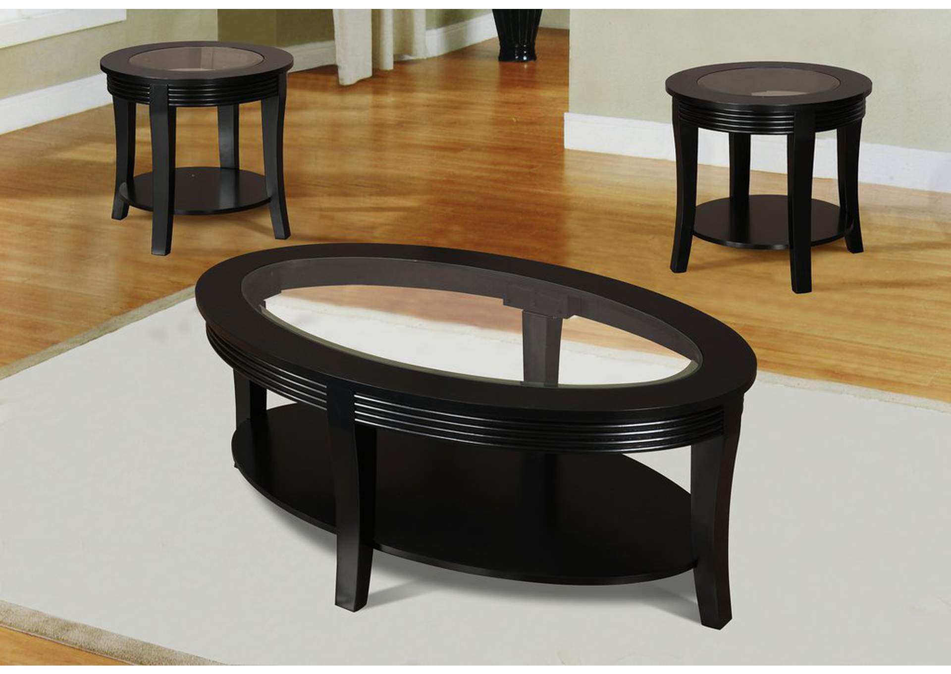 3 Pack Coffee Table Set,Homelegance