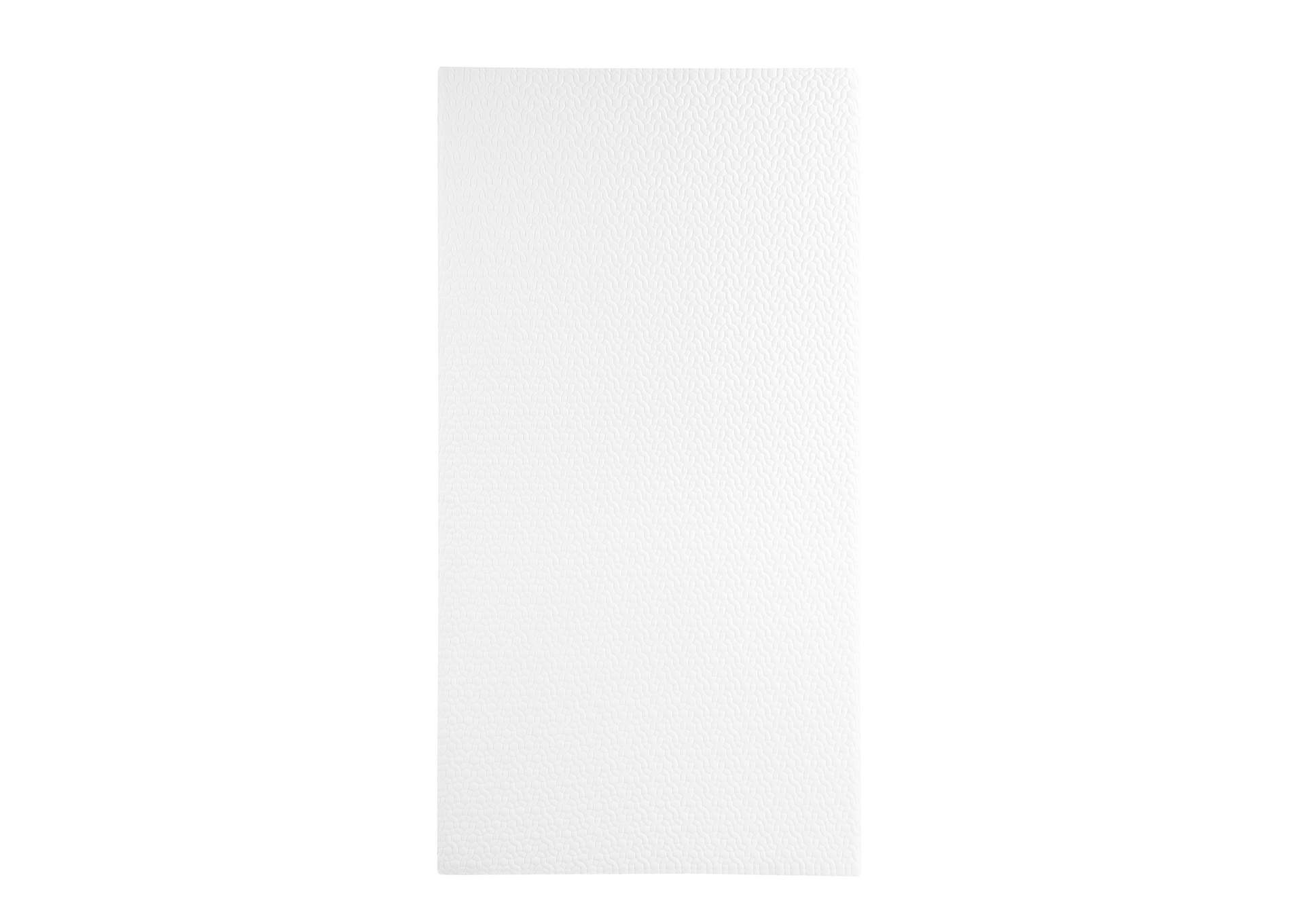 G 6'' Gel-Infused Memory Foam-Bedding White Twin Mattress,Homelegance