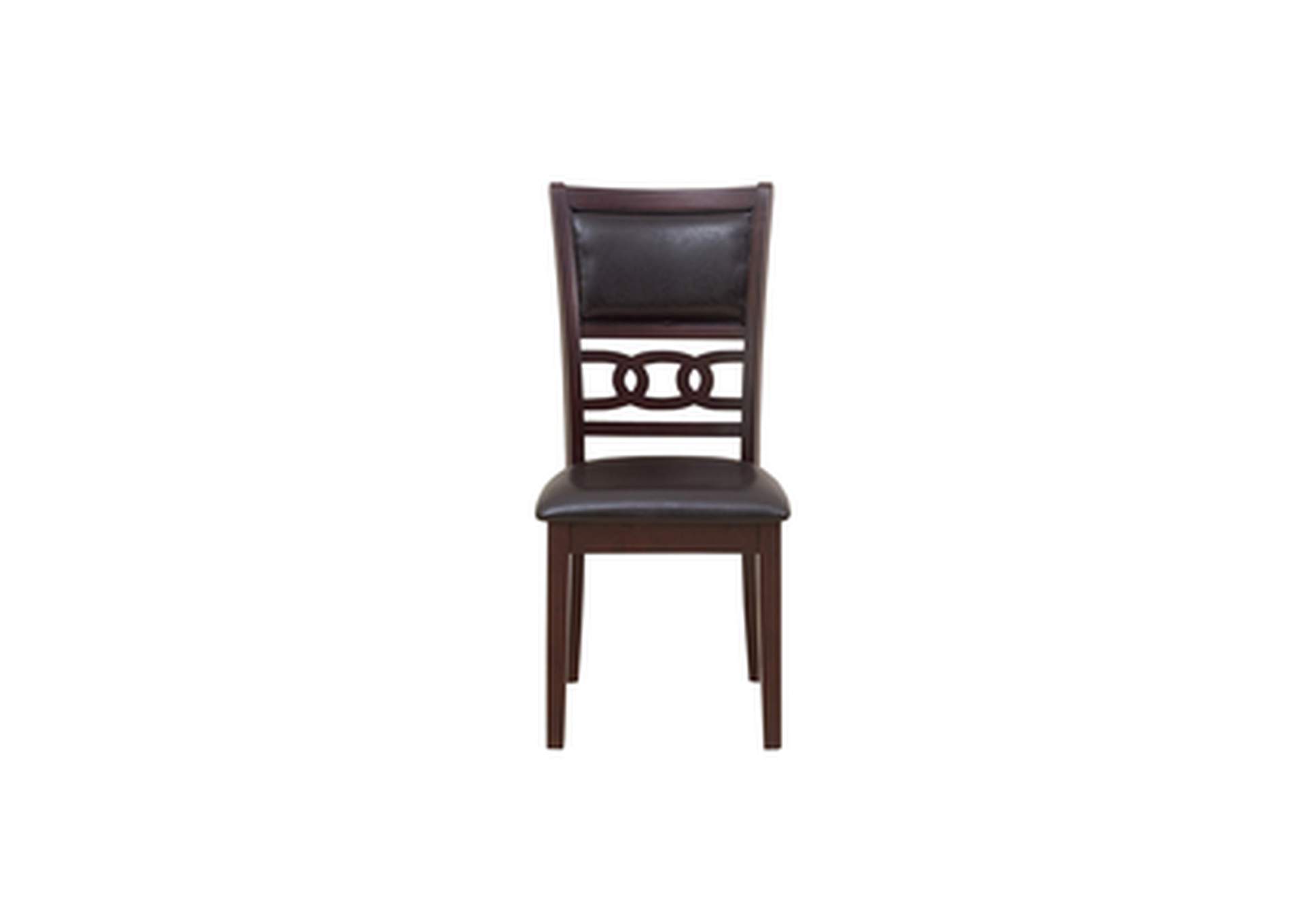 ebony 5 Piece Pack Dining Set, Ebony Mindy Wood,Homelegance