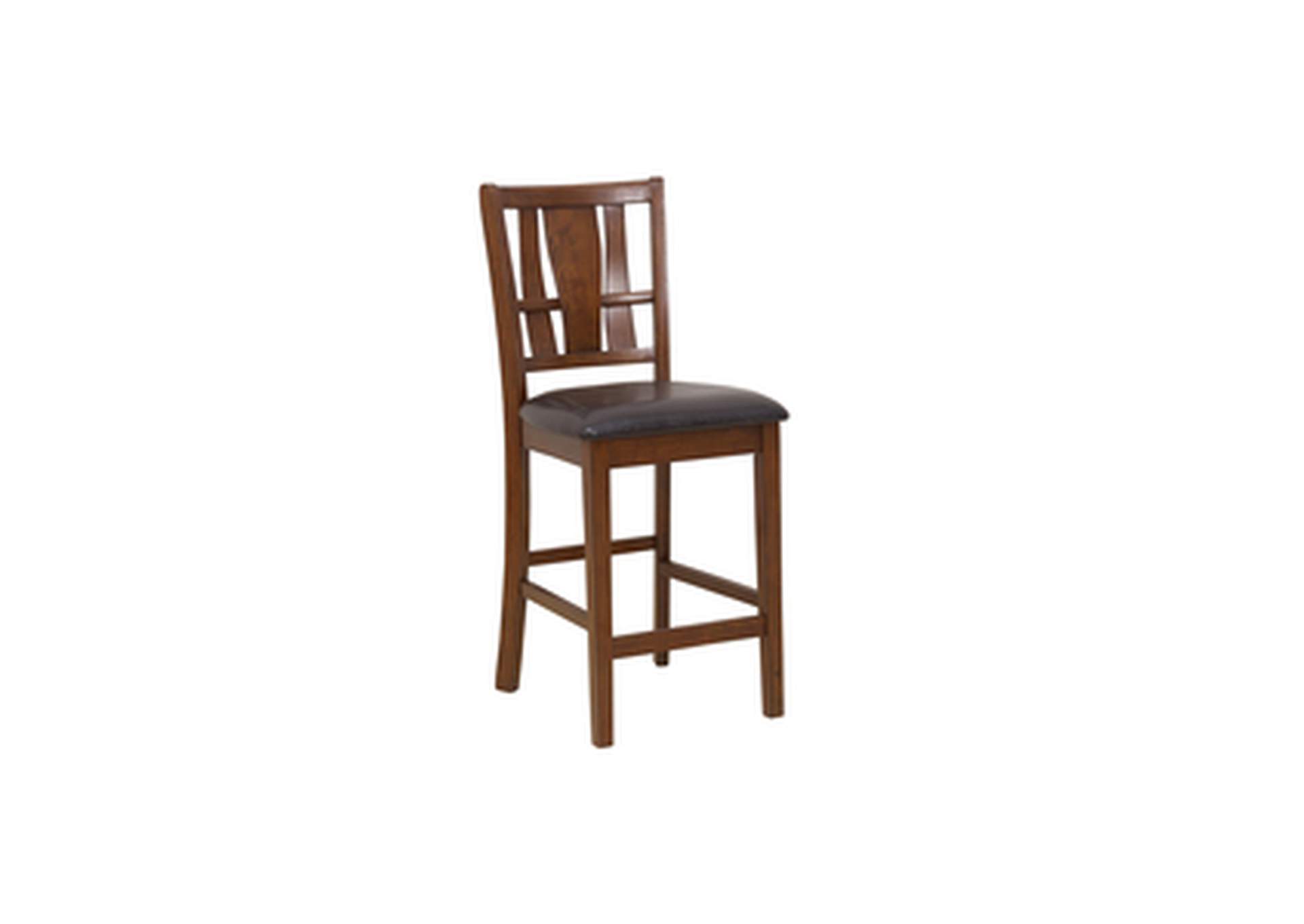 Brown Mindy 5 Piece Counter Height Dining Set, Brw Mindy,Homelegance