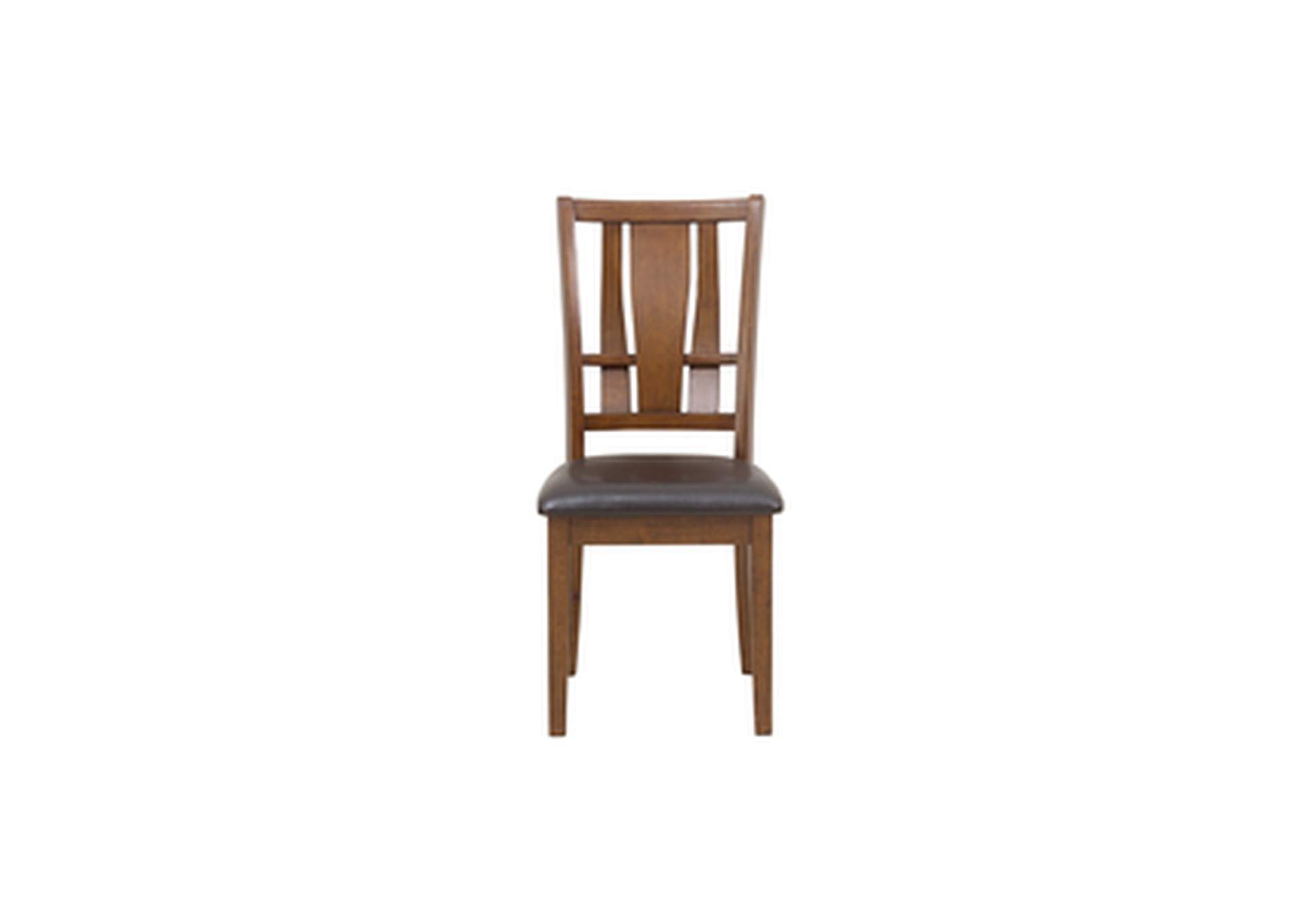Brown Mindy 6 Piece Pack Dining Set, Brown Mindy,Homelegance