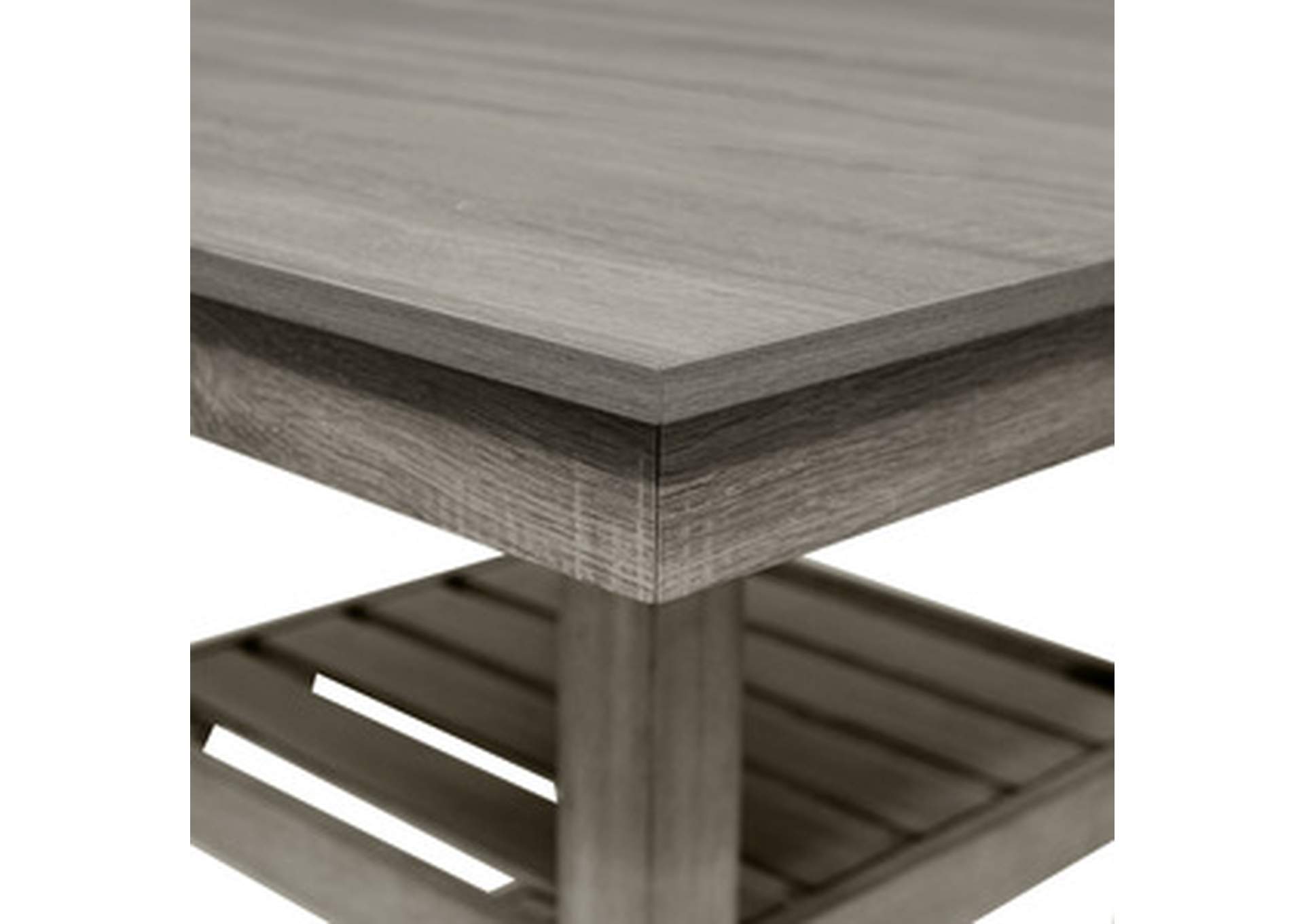 melamine 5 Piece Counter Height Dining Set, Melamine,Homelegance
