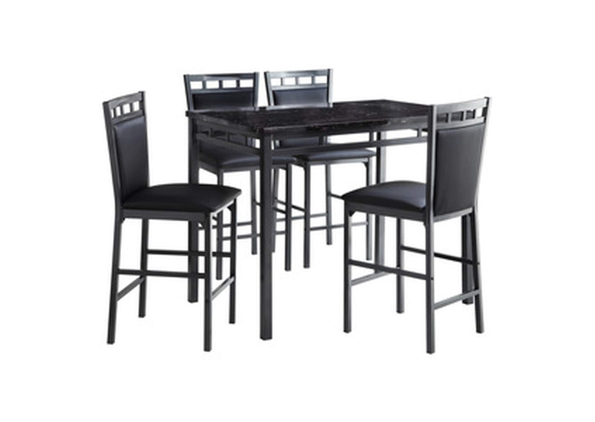Bk (4 In 1 Box) Counter Height Dining Chair, Bk (4 In 1 Box),Homelegance