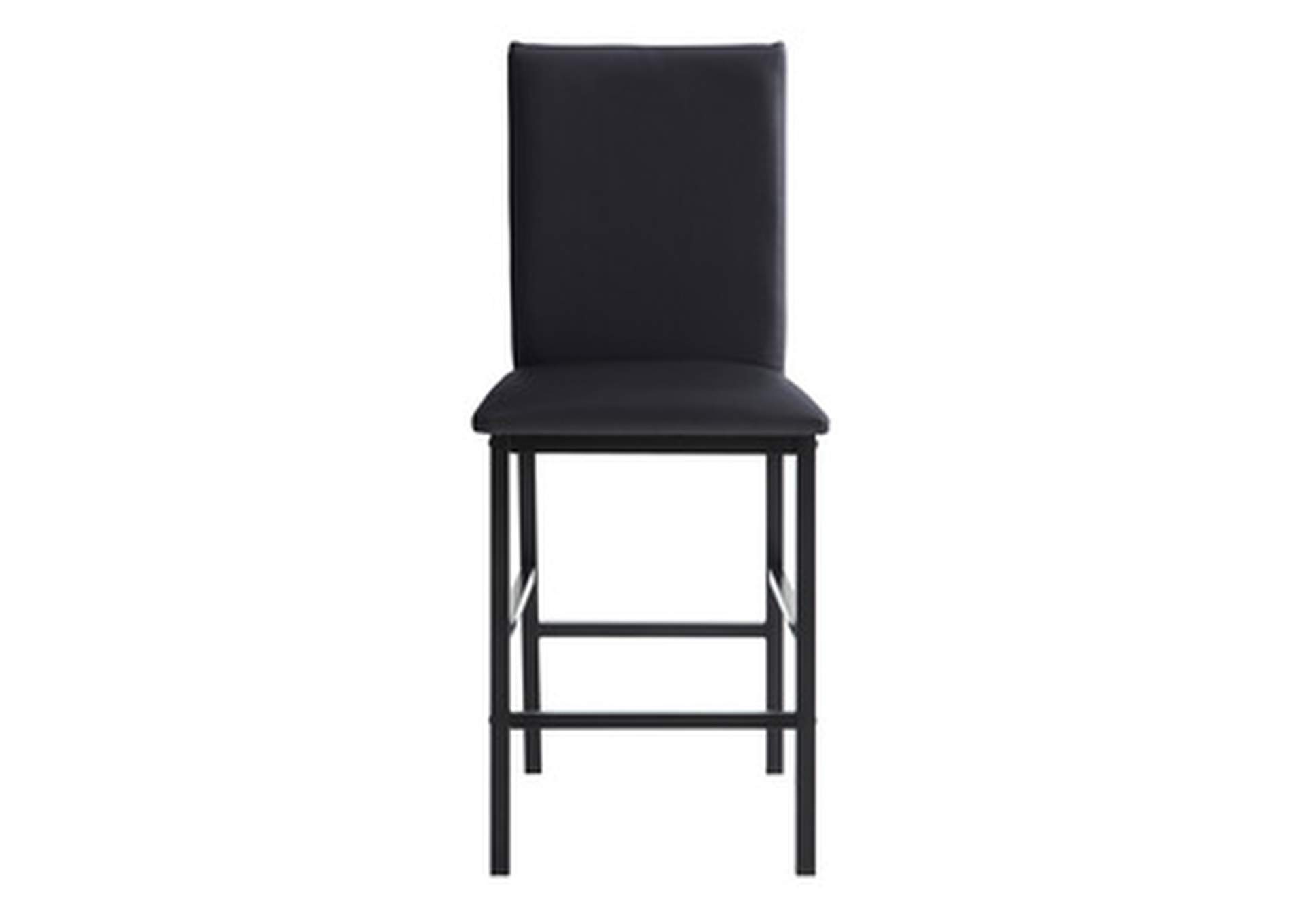 Black Counter Height Chair, Black (4/Ctn),Homelegance