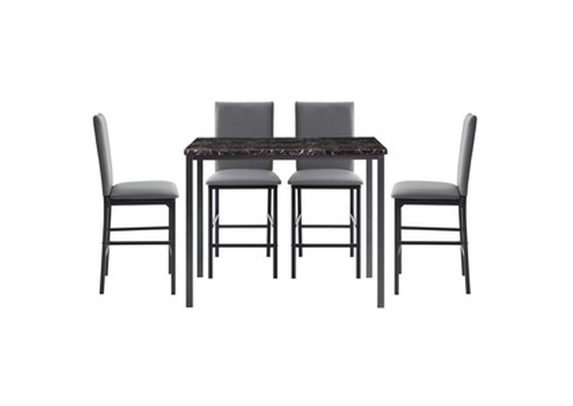 Gray (4/Ctn Counter Height Chair, Gray (4/Ctn),Homelegance