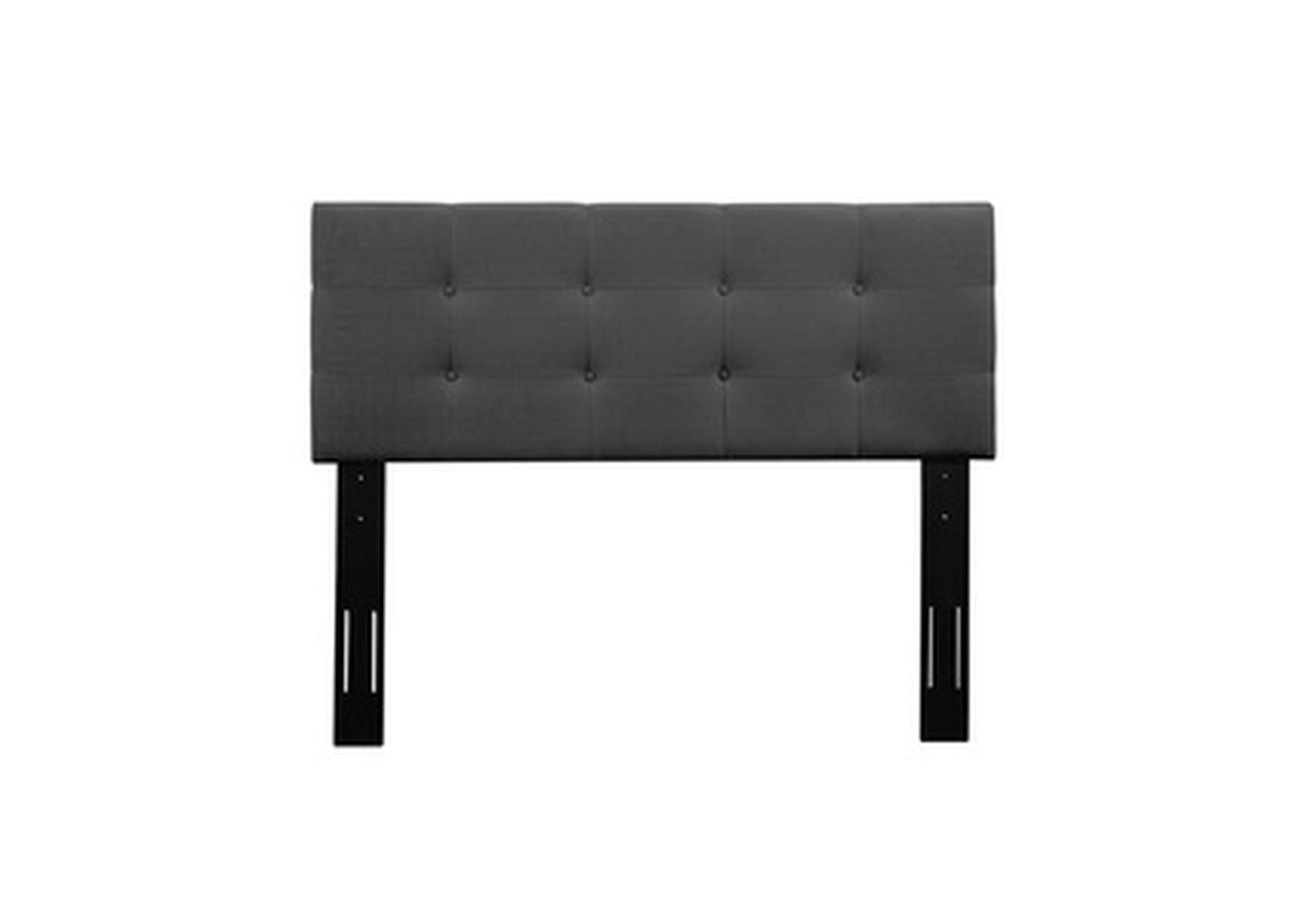 Dark Grey Queen Headboard Only W/Dark Grey,3A,Homelegance